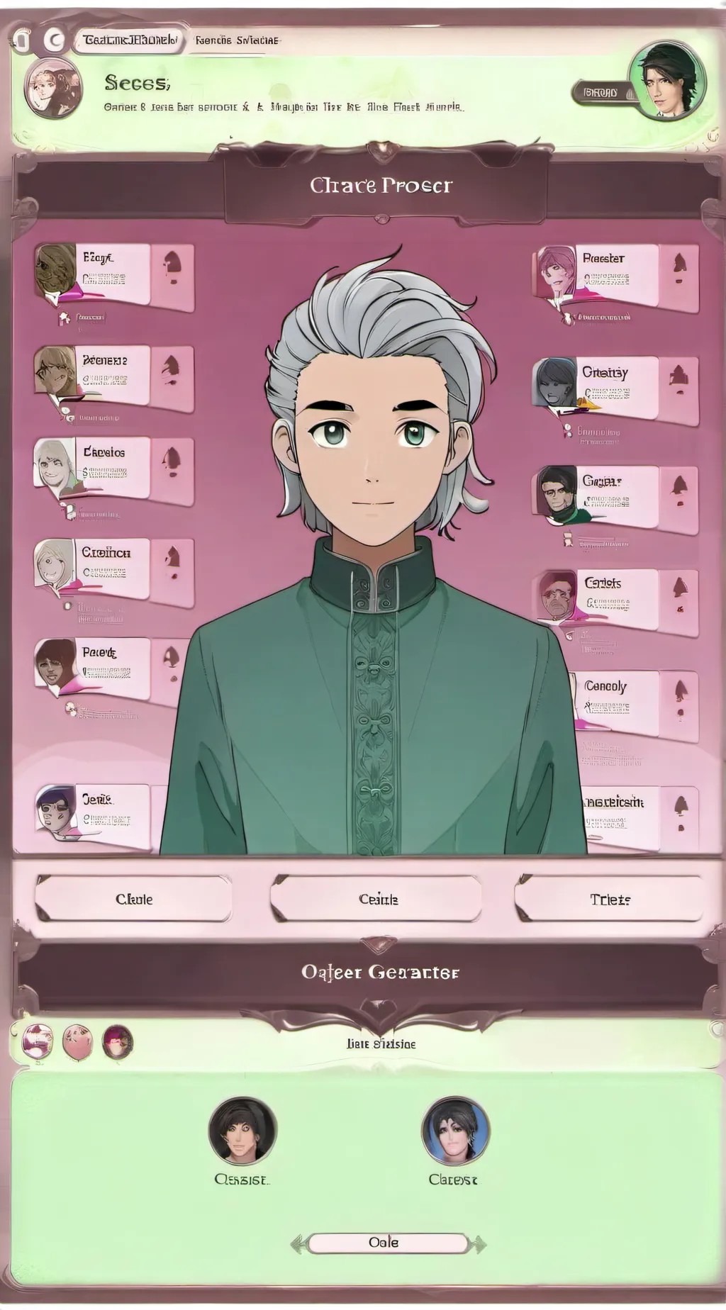 ai character: oc generator background