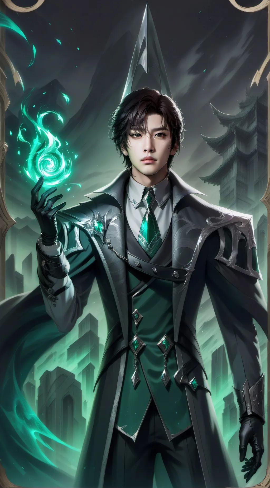 ai character: Hwang hyunjin background