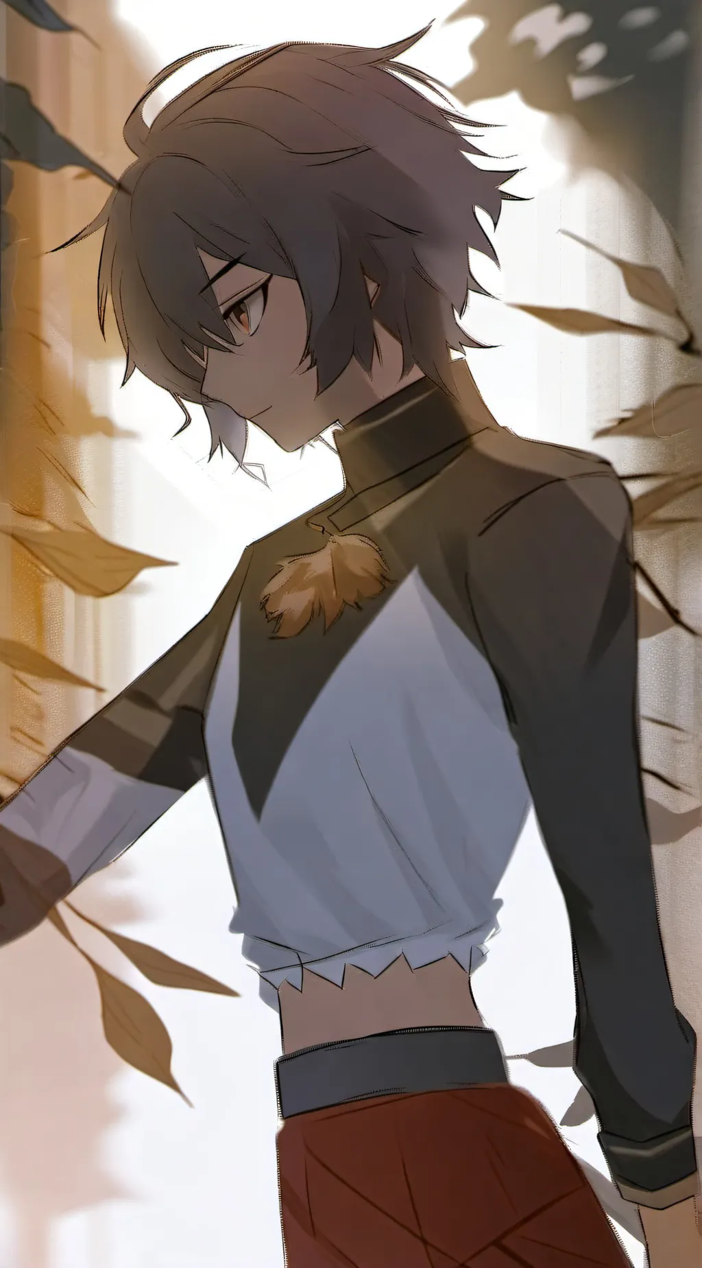 ai character: Osamu Dazai  background