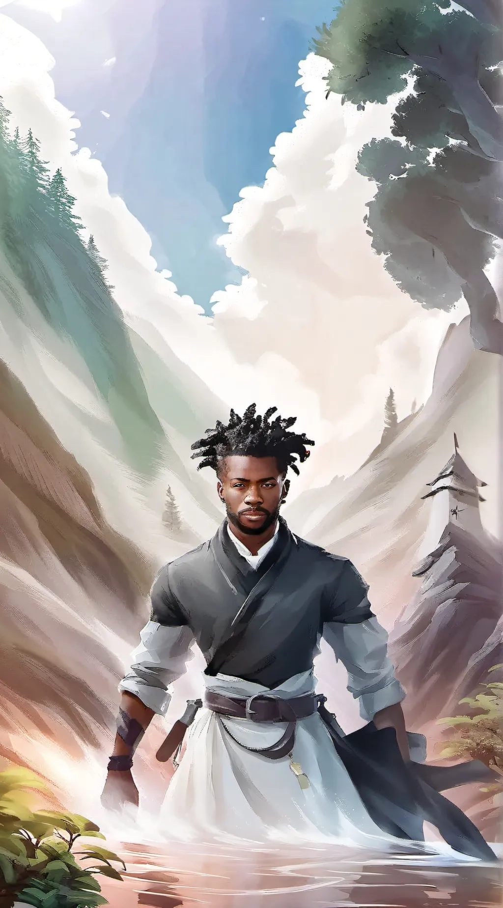 ai character: Npass background