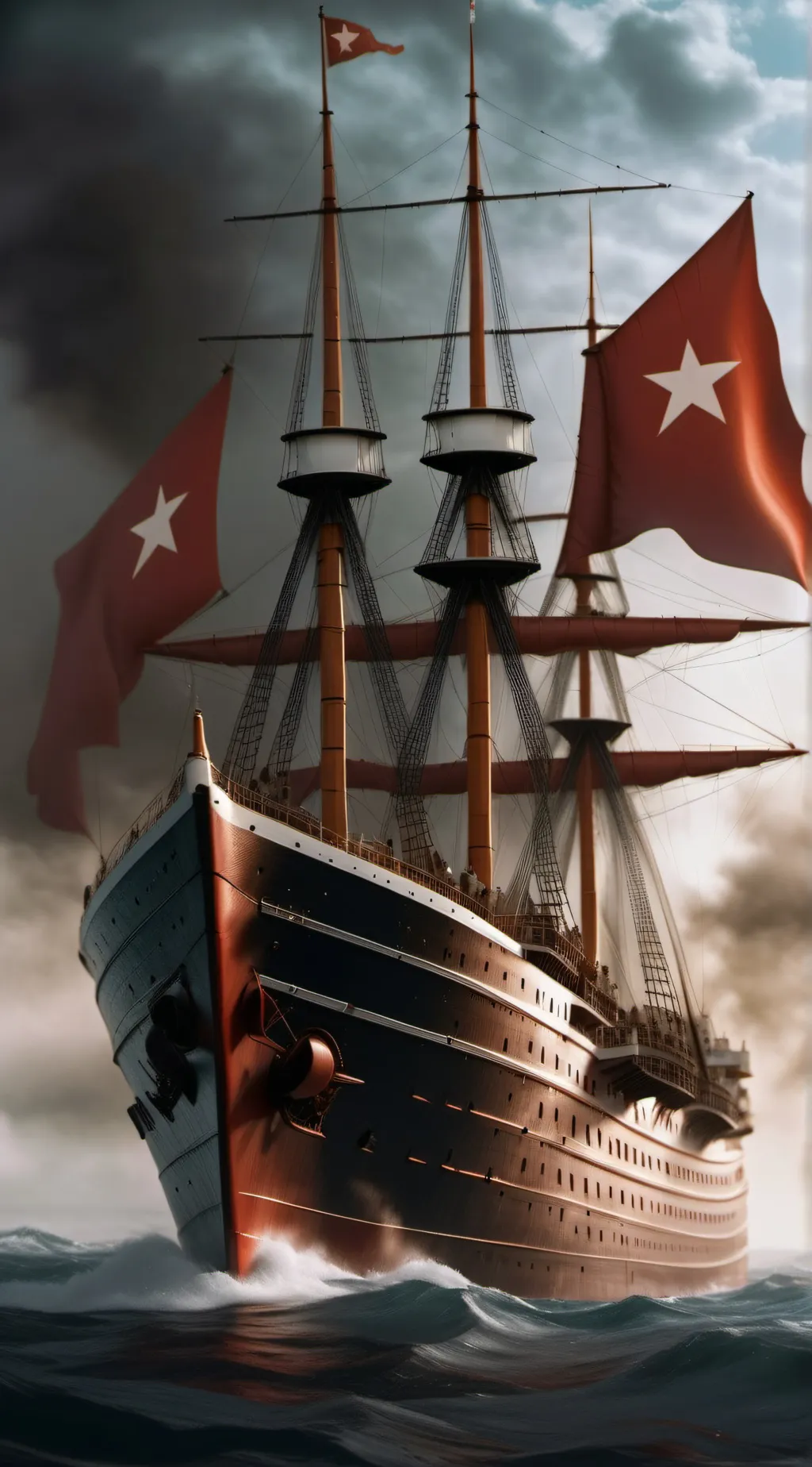 ai character: white star line background