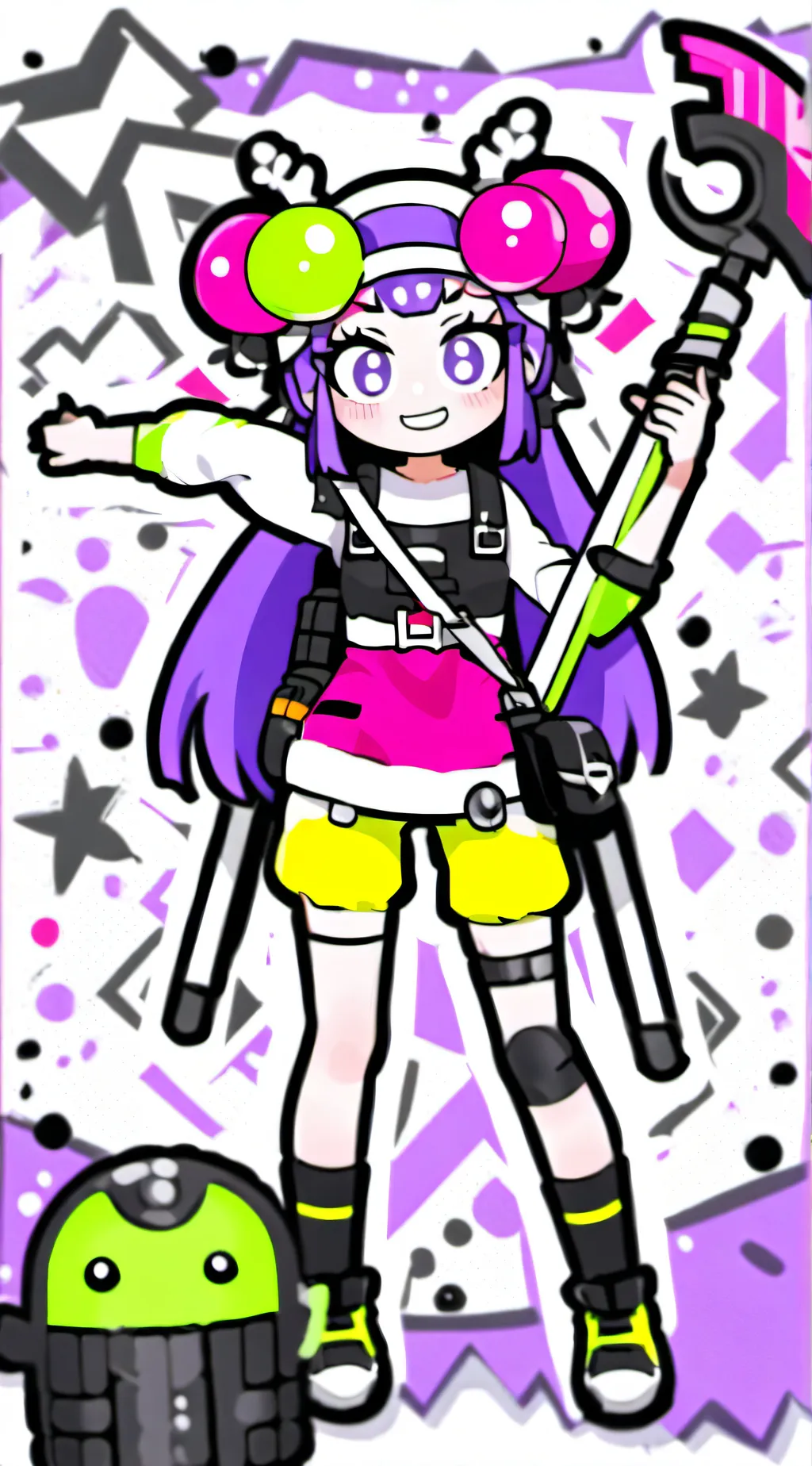 ai character: Kny Pick me!! background