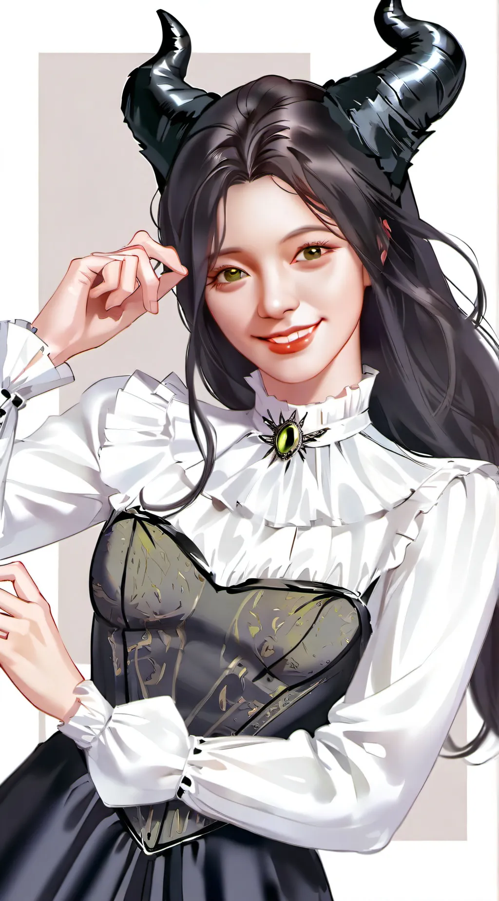 ai character: Maleficent background