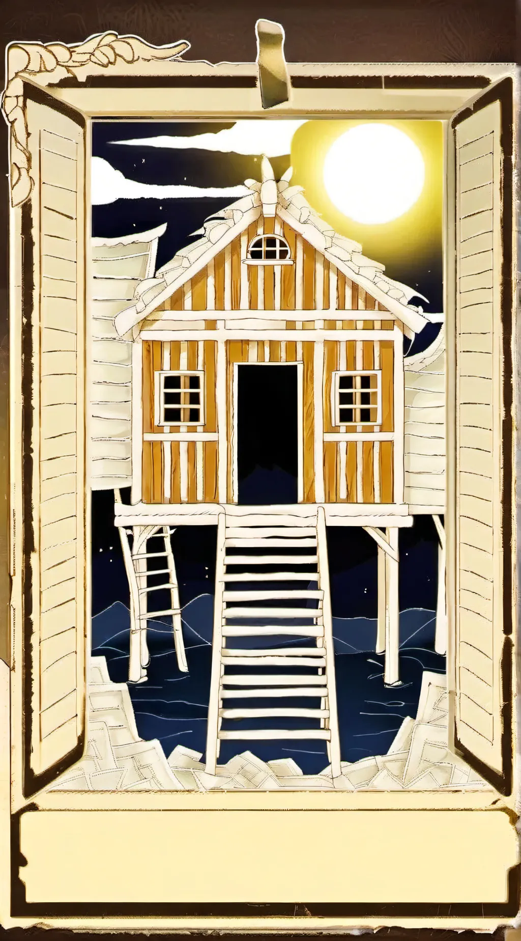 ai character: THE FORT! background