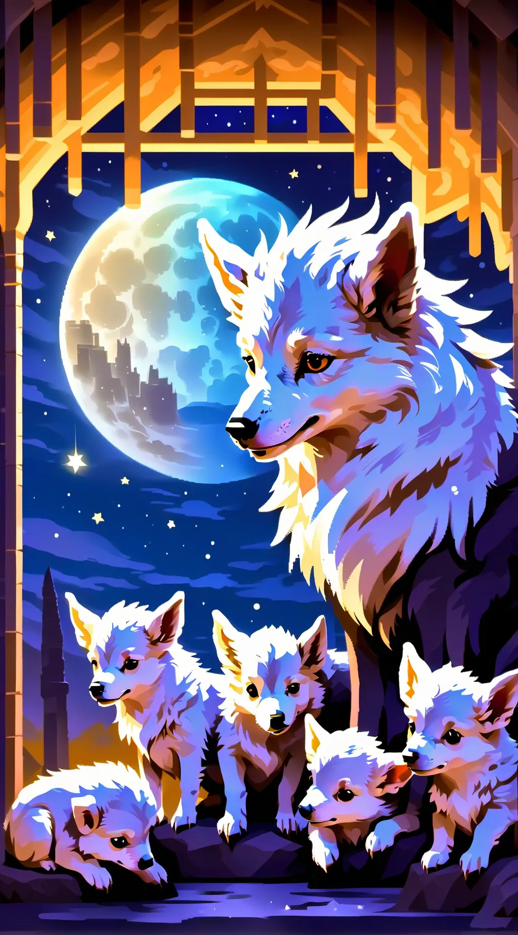 ai character: hagrid background