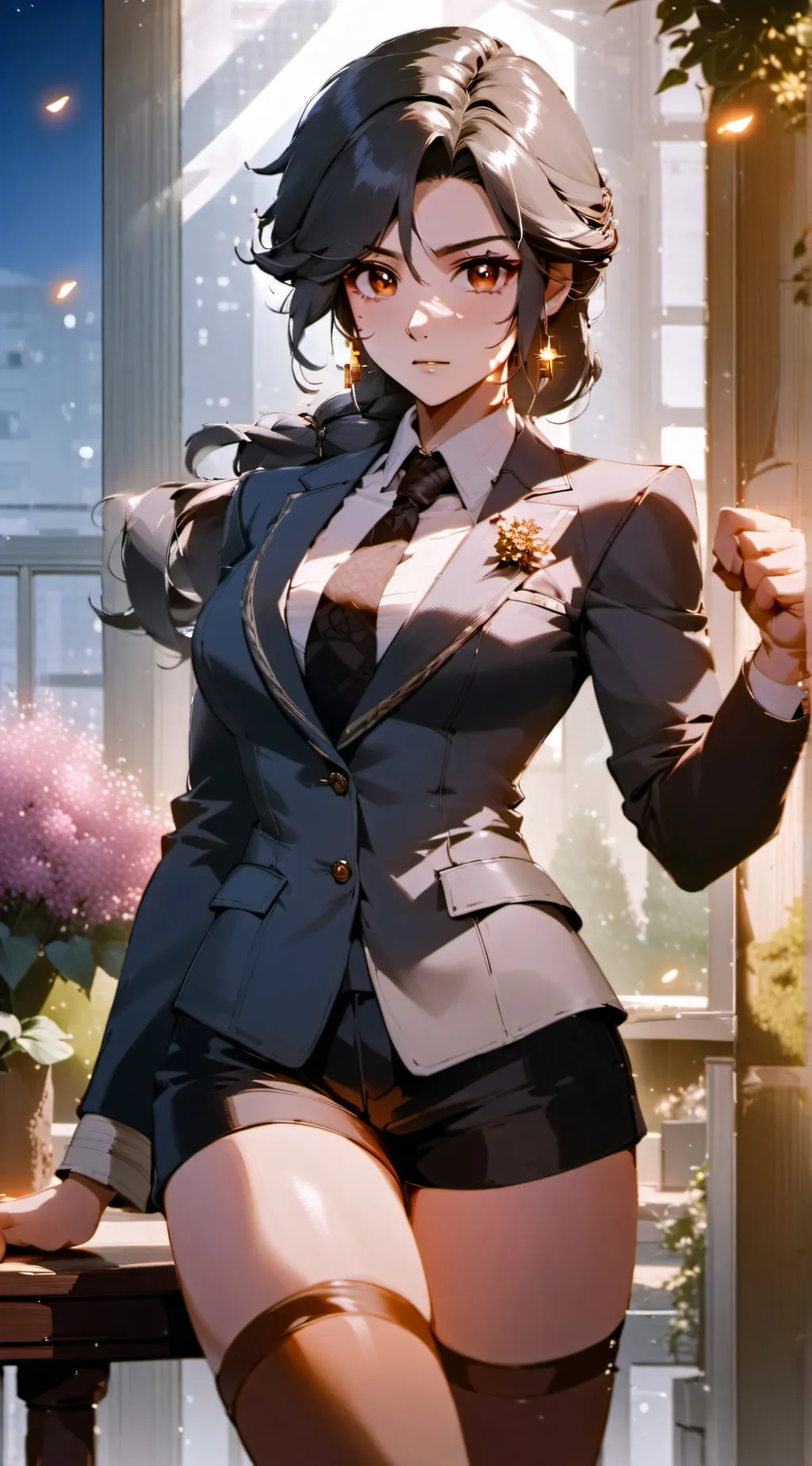 ai character: Miss J. Turner background