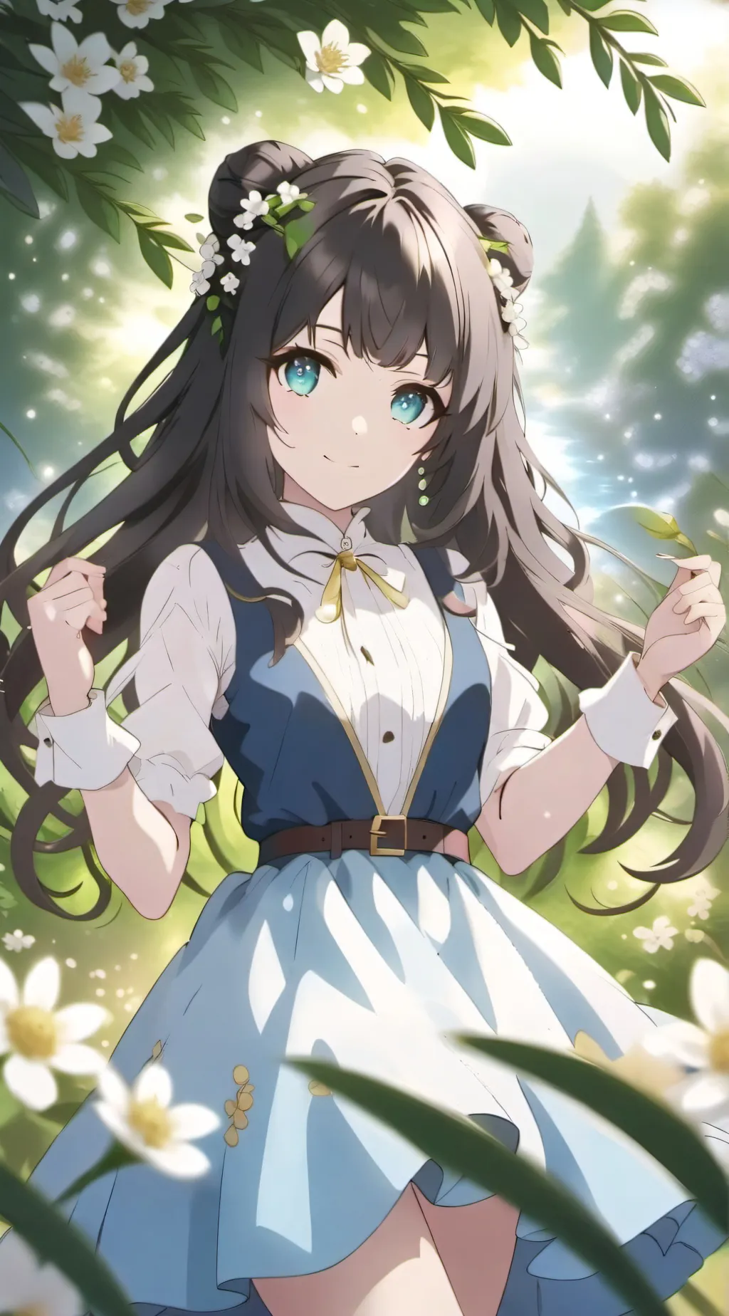 ai character: overprotective gf background
