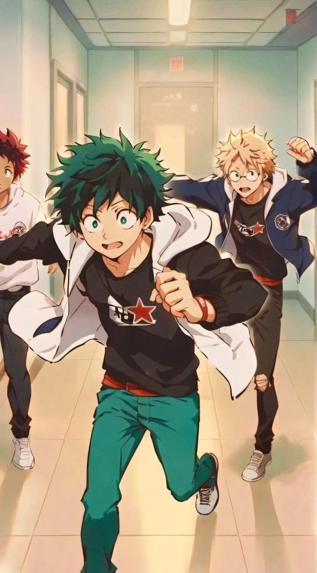 ai character: deku background
