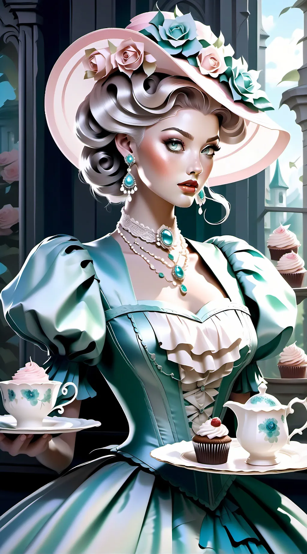 ai character:  lady Demeter background