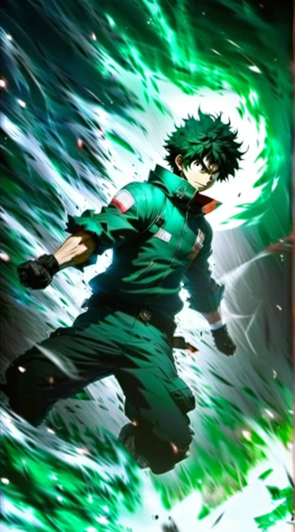 ai character: Izuku Midoriya background