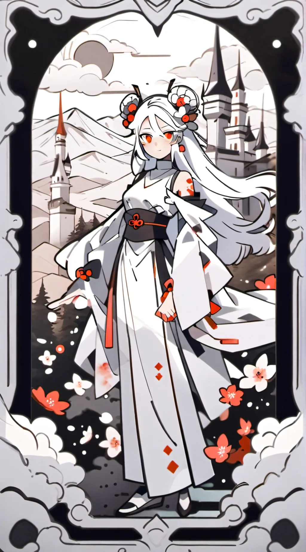 ai character: Engel x Edward but background