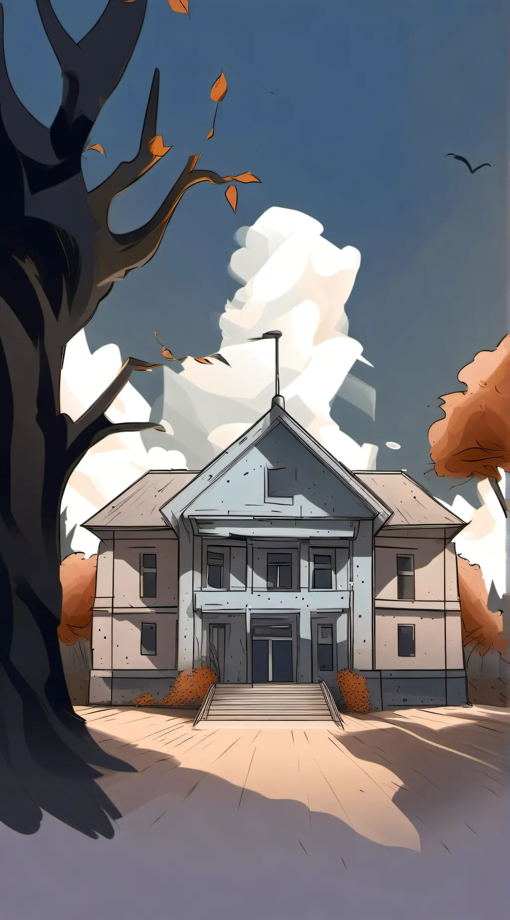 ai character: -Fpe Halloween- background