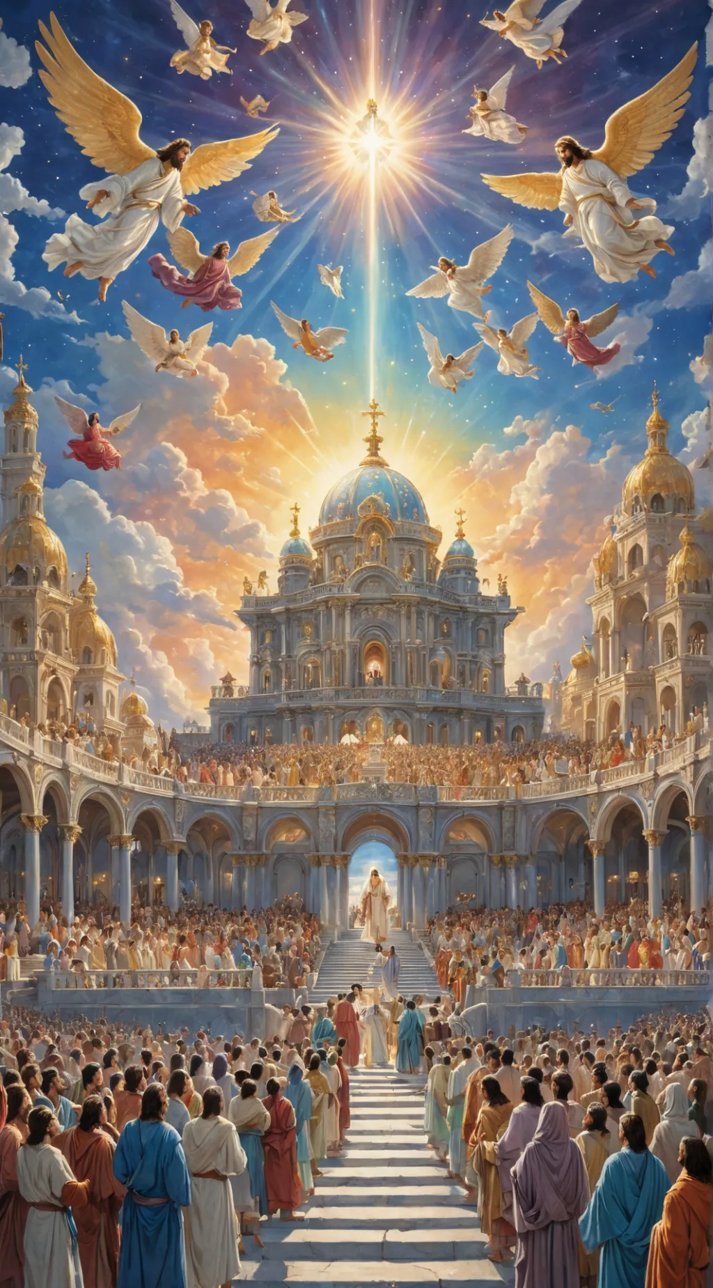 ai character: Emeric same Jesus background