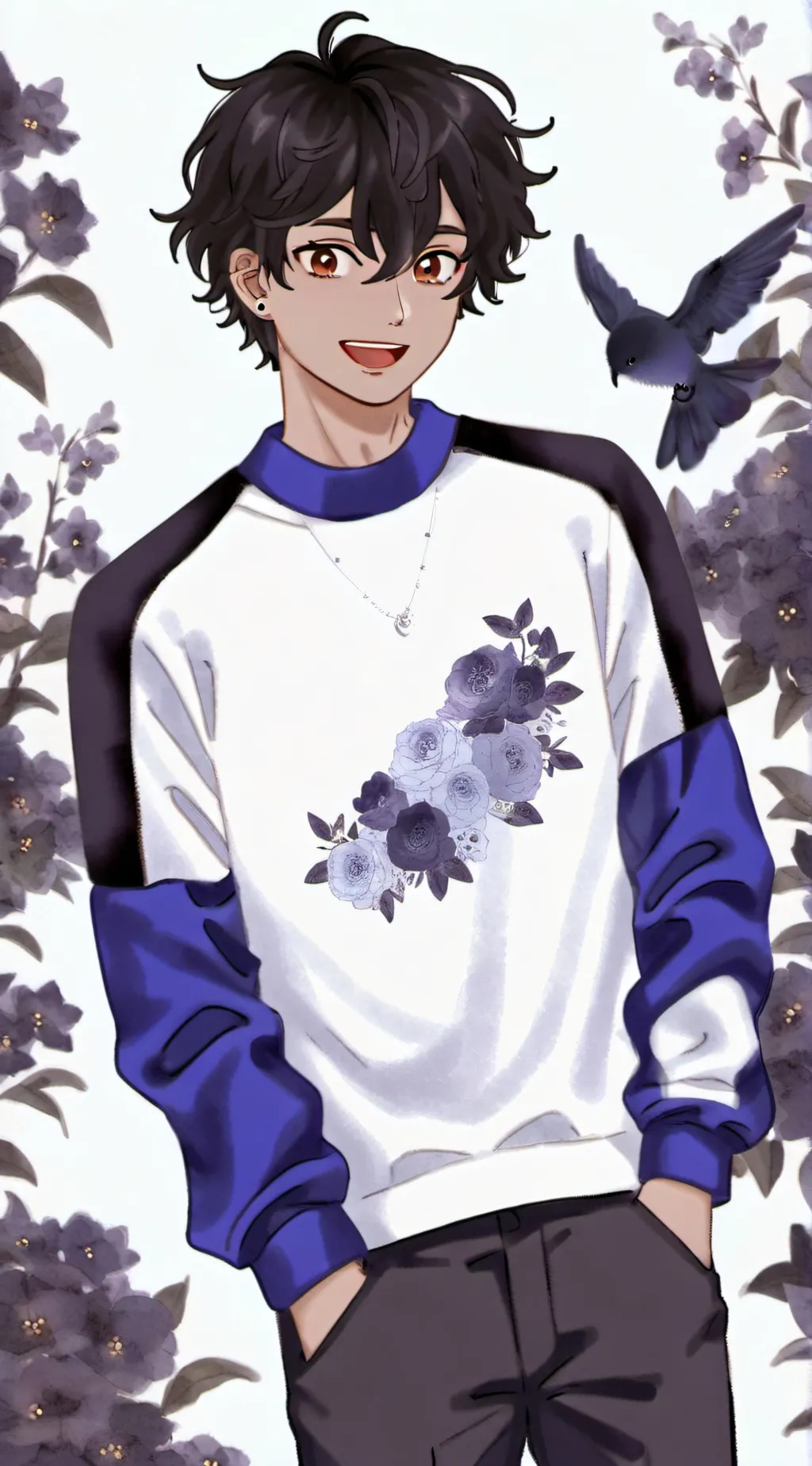 ai character: andrew background