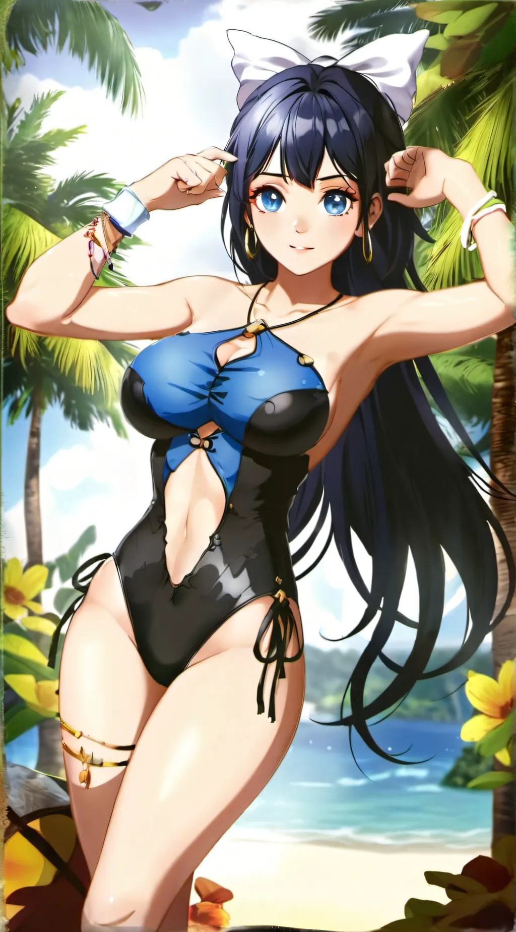 ai character: Marinette  background