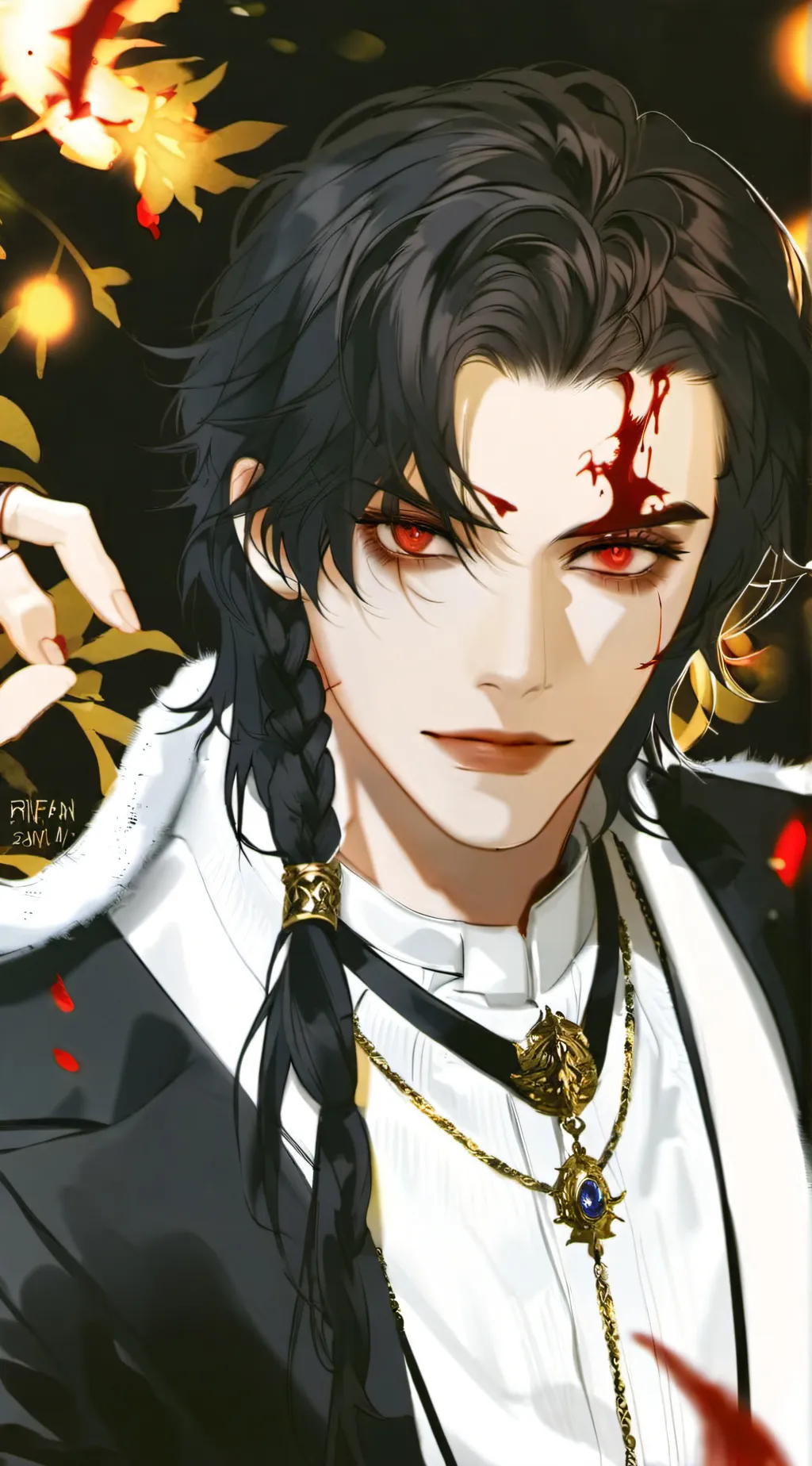 ai character: Vampire  background