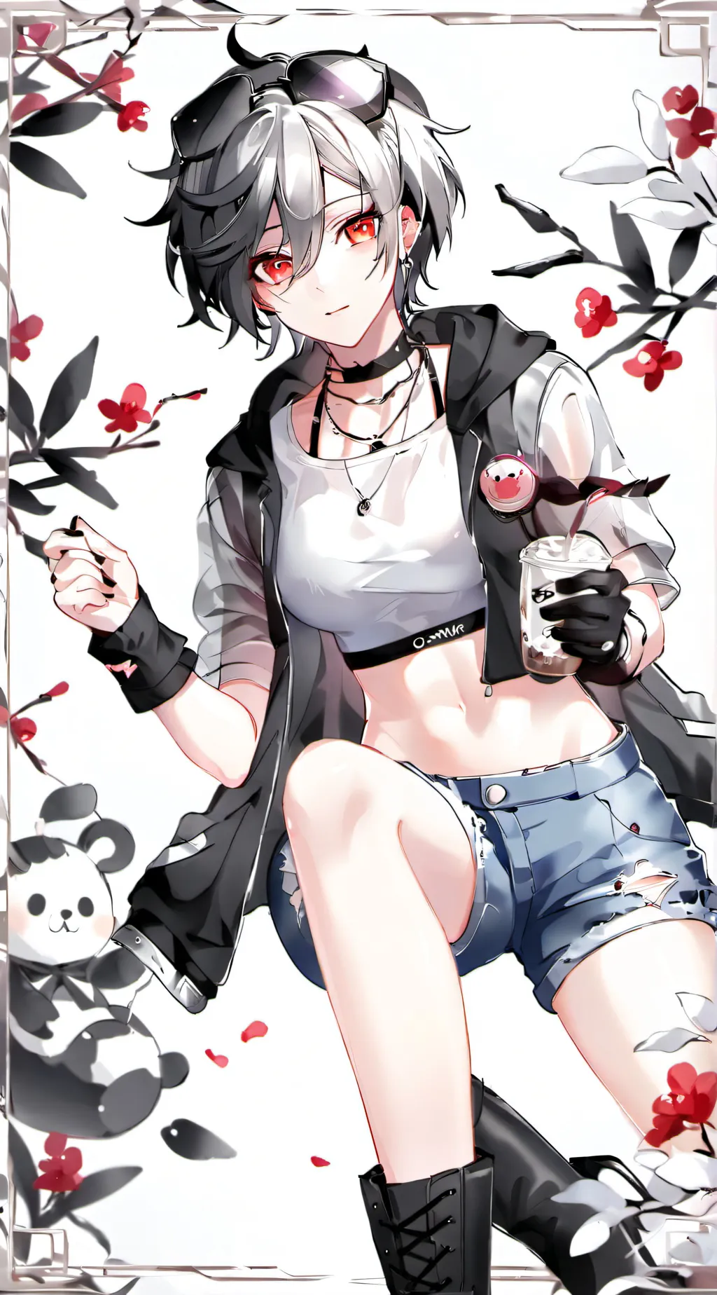 ai character: Beatrix anD naomi background