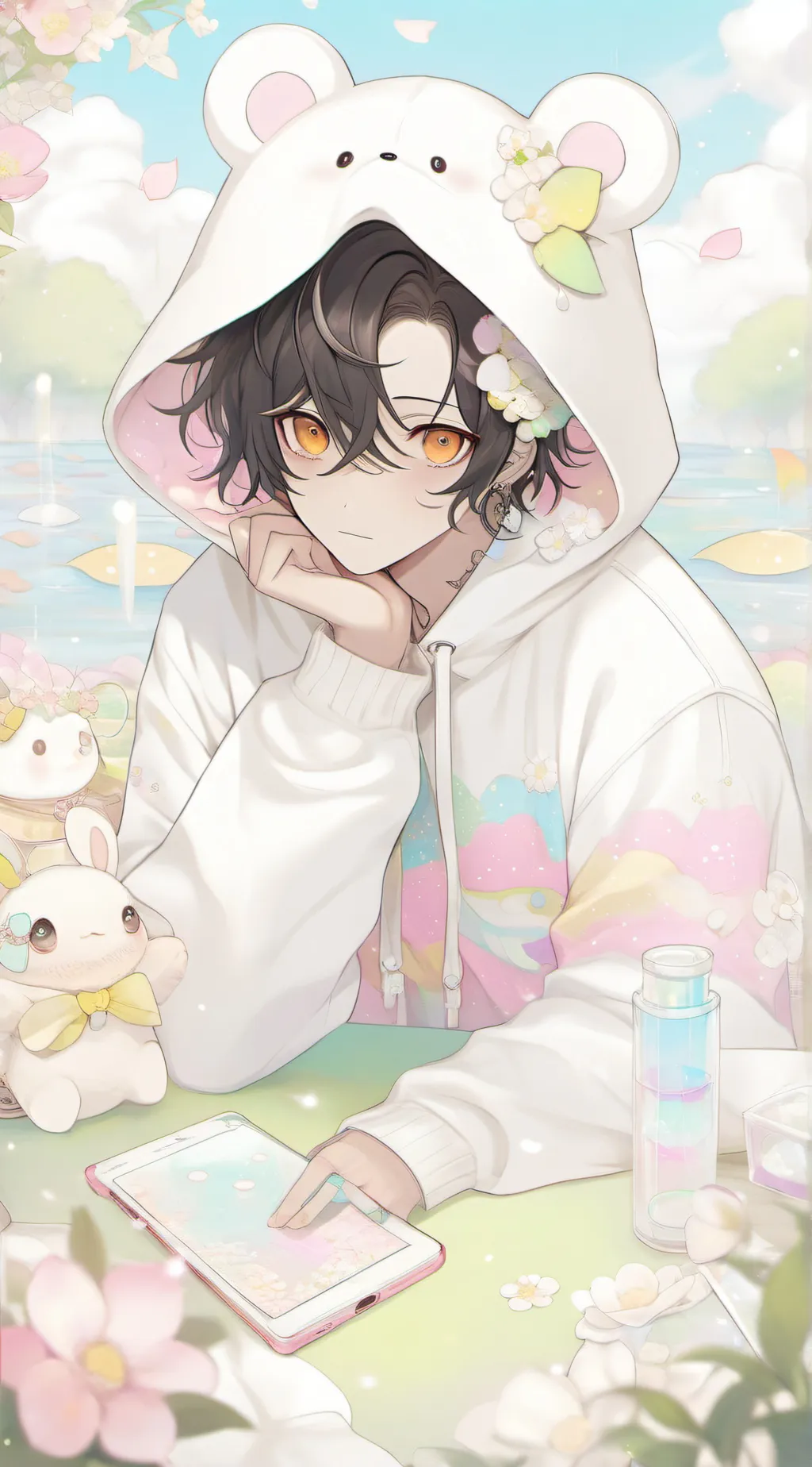 ai character: Goki-chan background