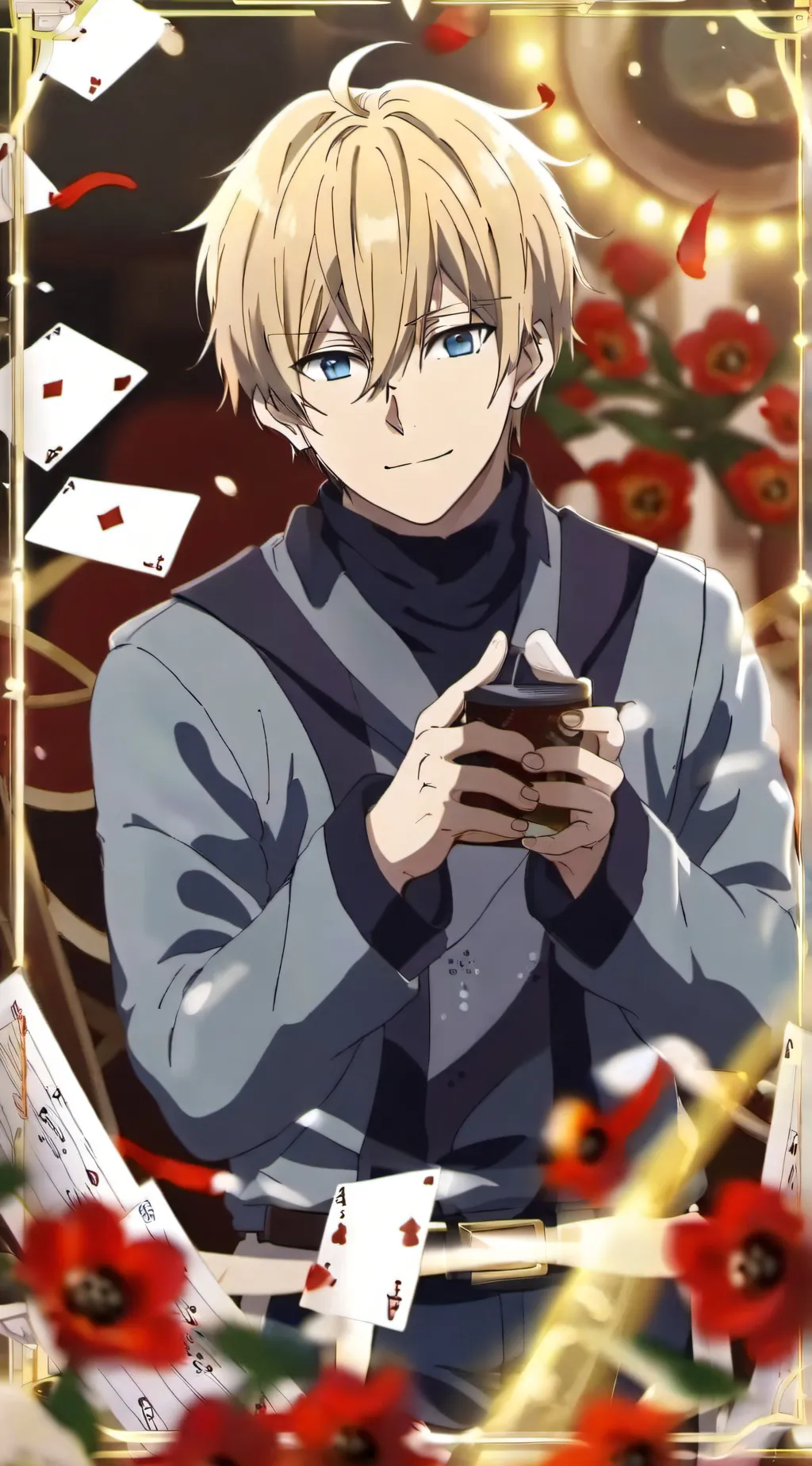 ai character: Neito Monoma background