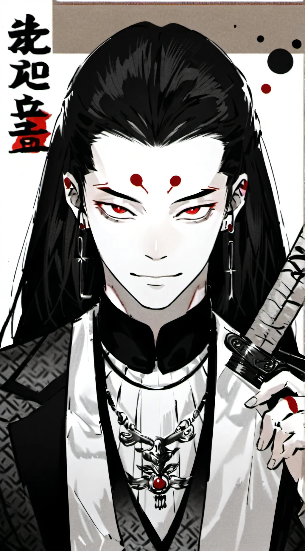 ai character: Sukuna background