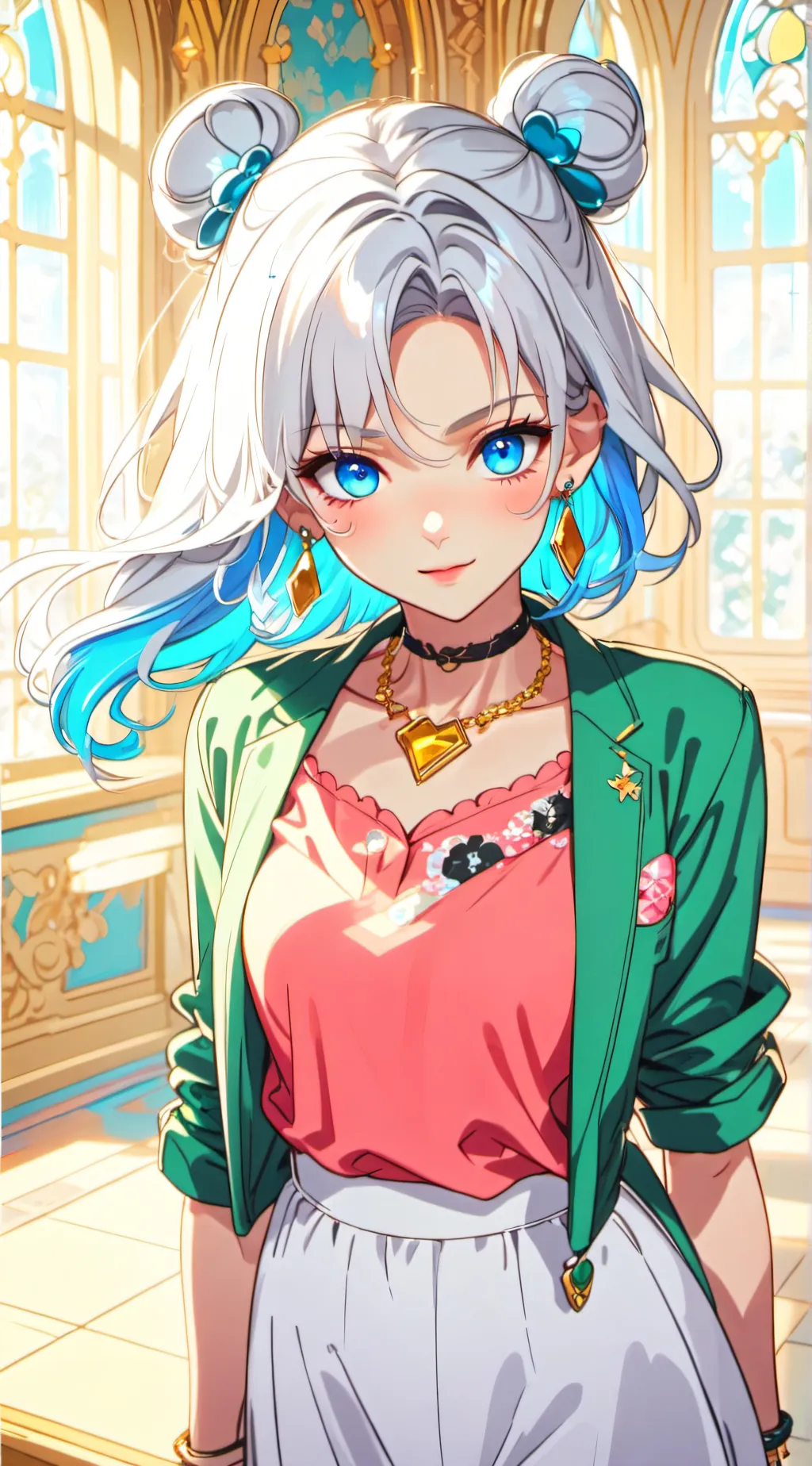 ai character: Amira background