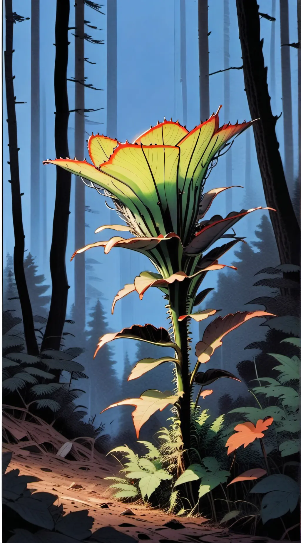 ai character: Audrey 2 background