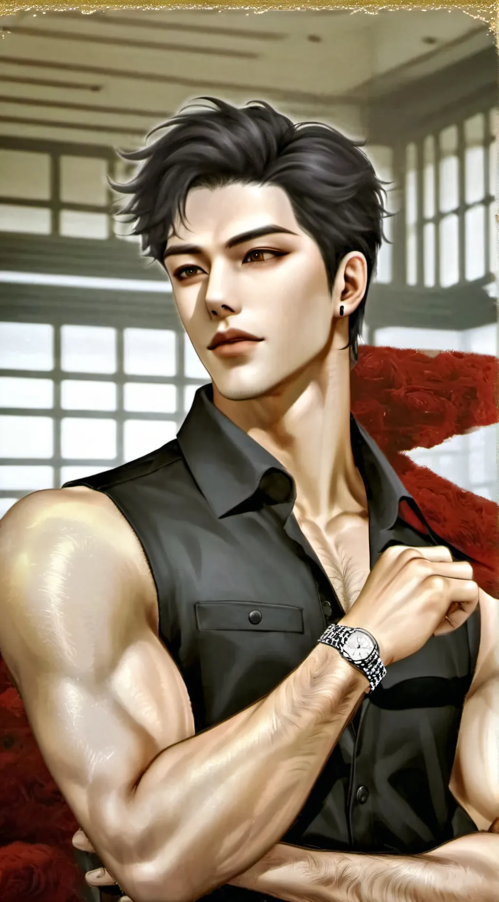 ai character: Damion background