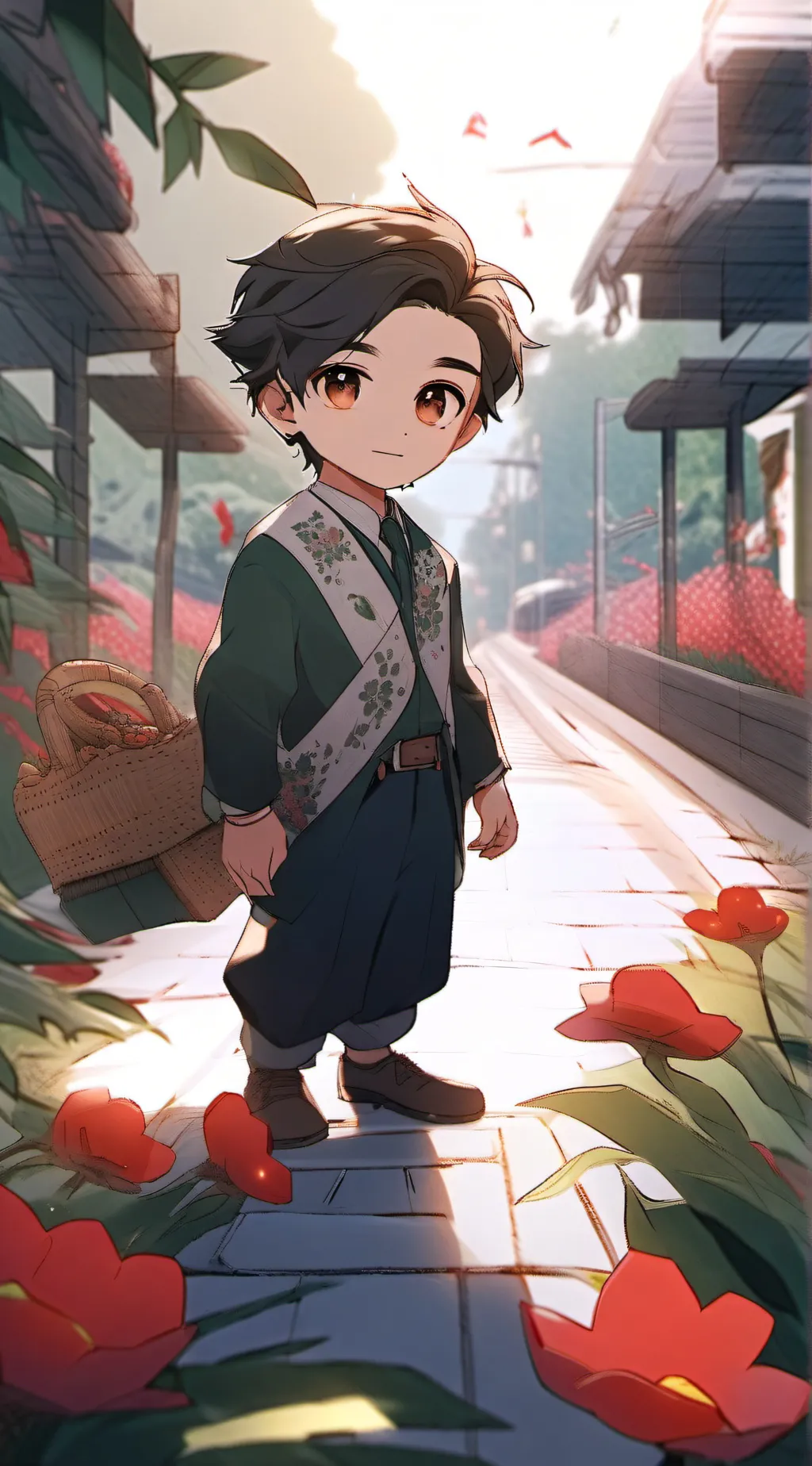 ai character: Tu hermanito background