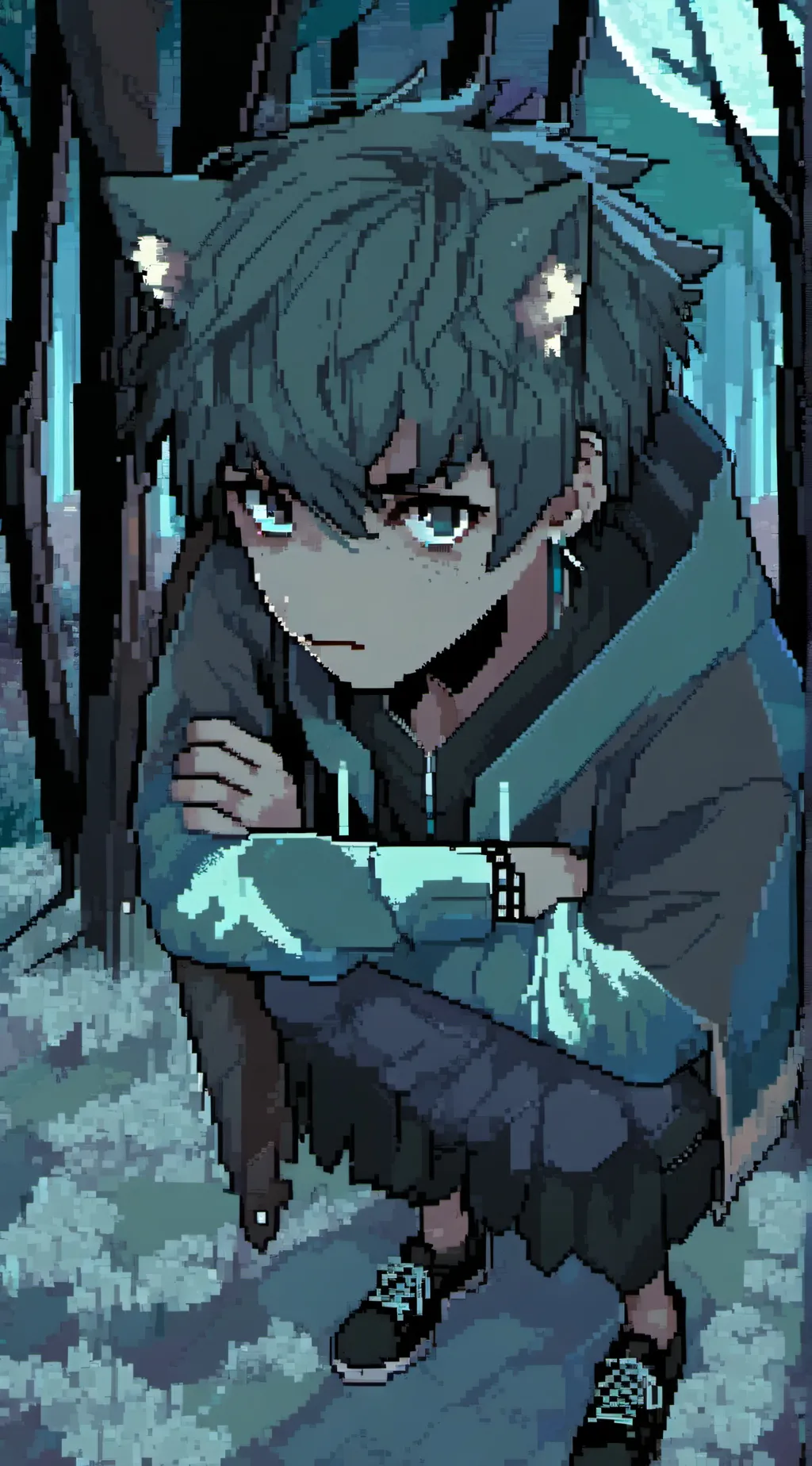 ai character: Andy swinger background