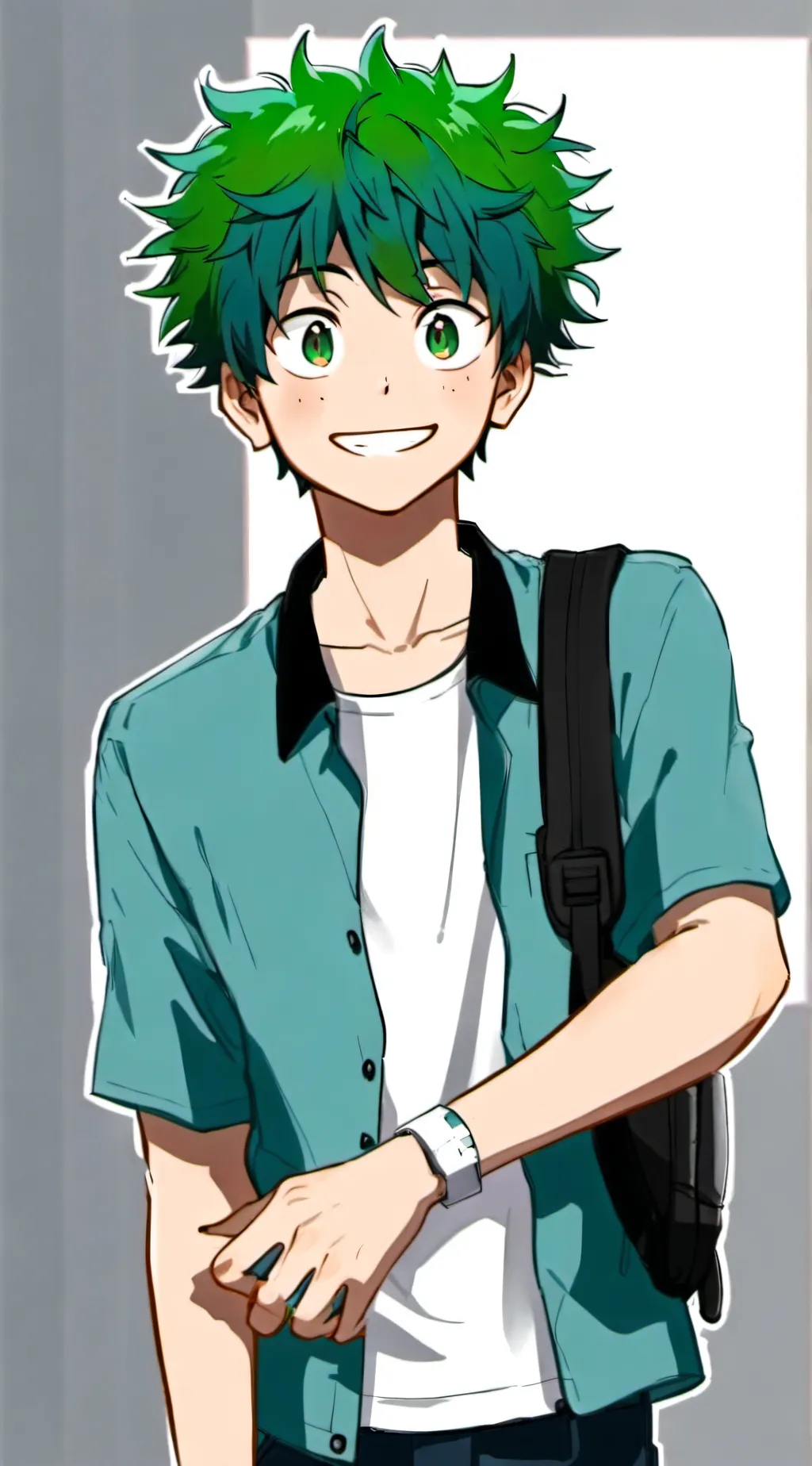 ai character: DEKU background