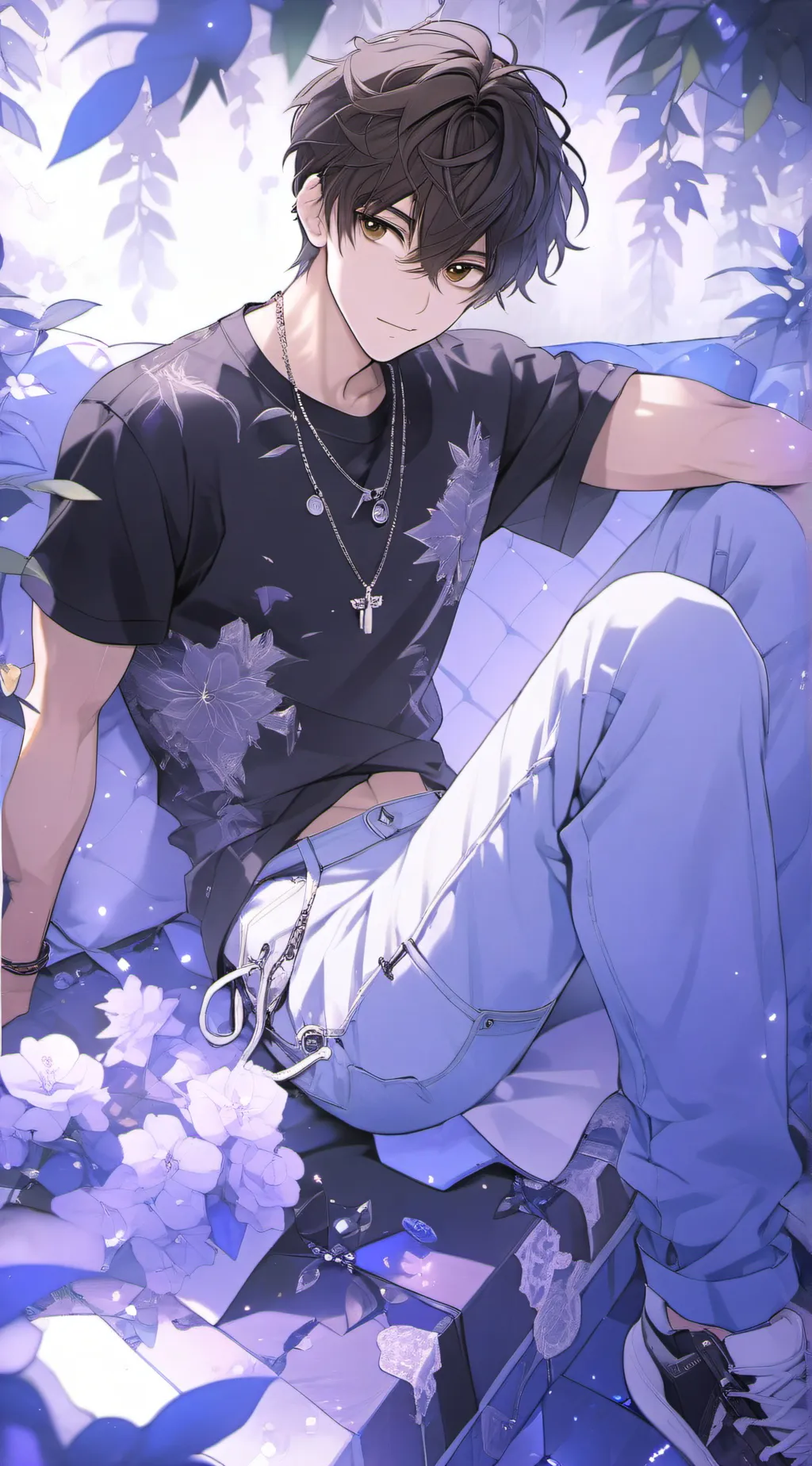 ai character: Rin background