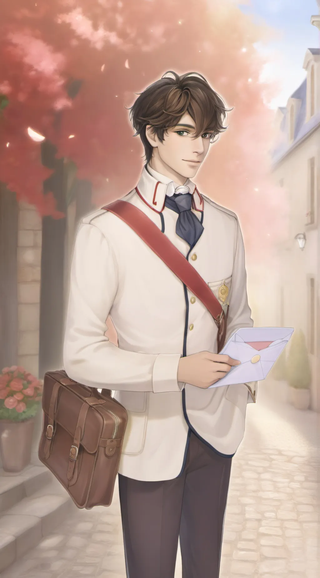 ai character: Pascal Bonlivre  background