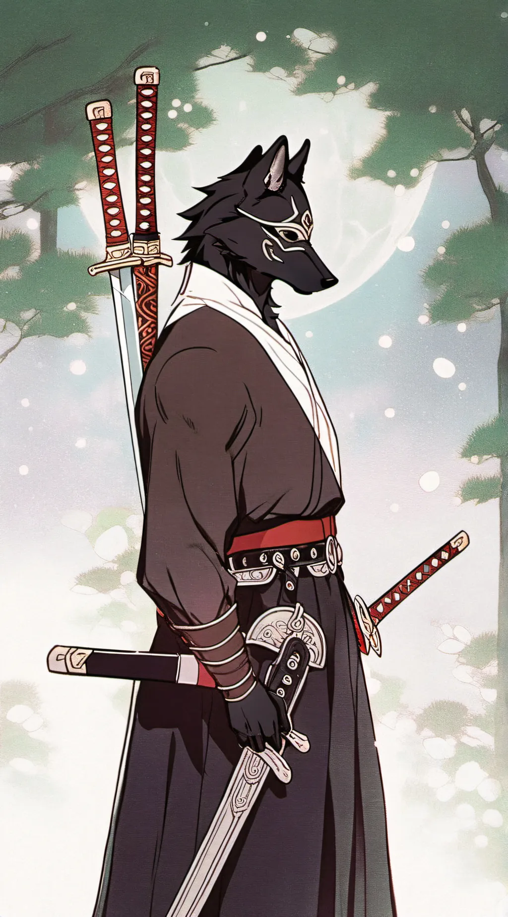 ai character: Ryū background