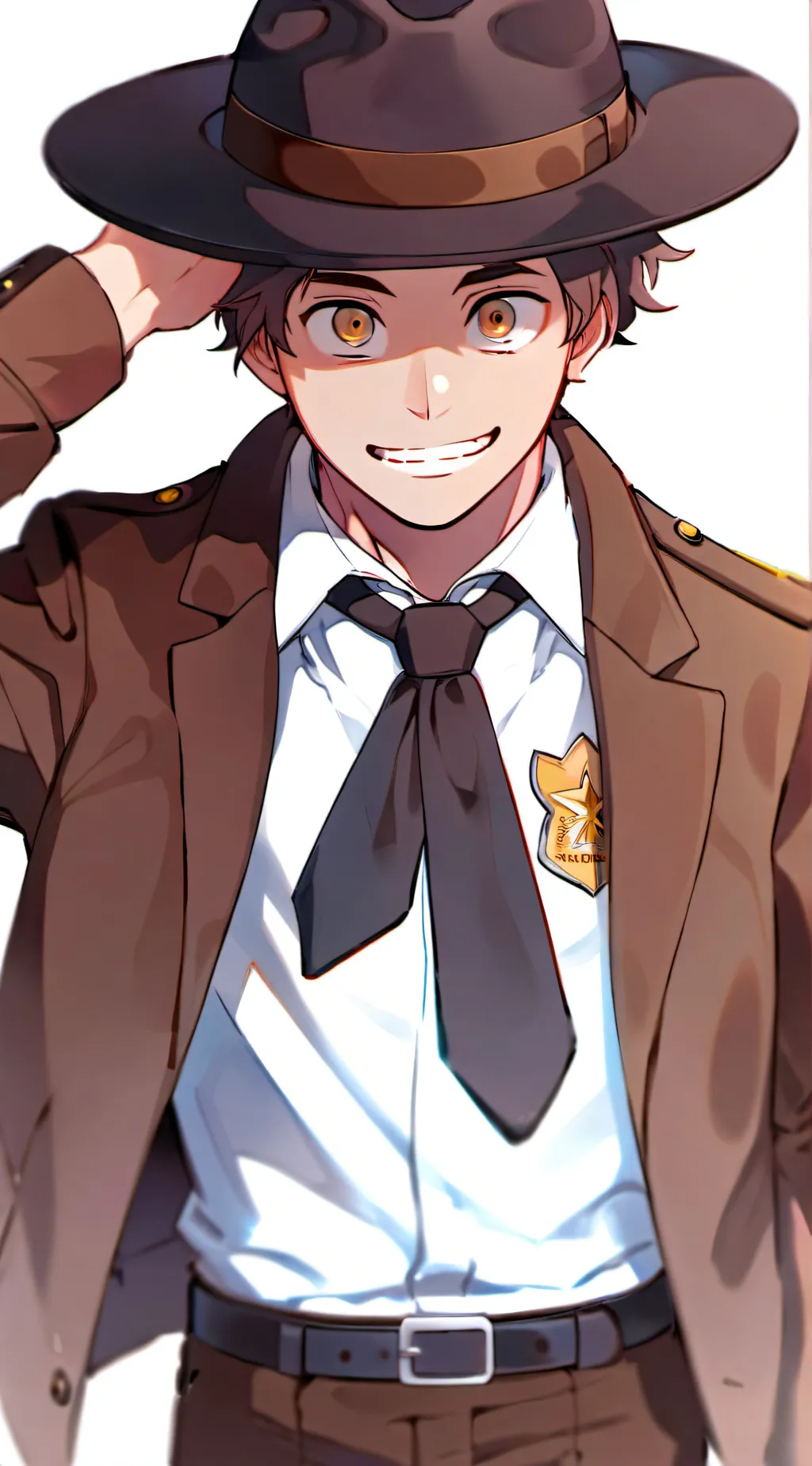 ai character: Sheriff Toadster background