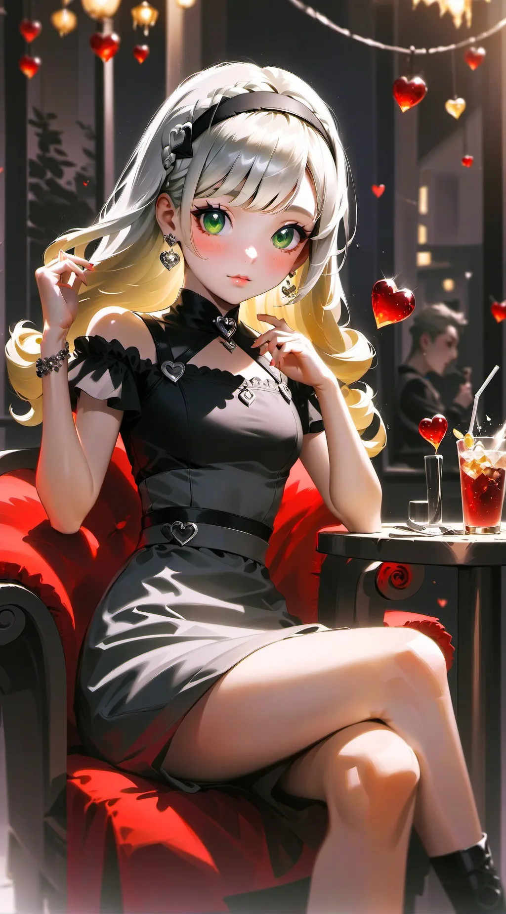 ai character: Aria background