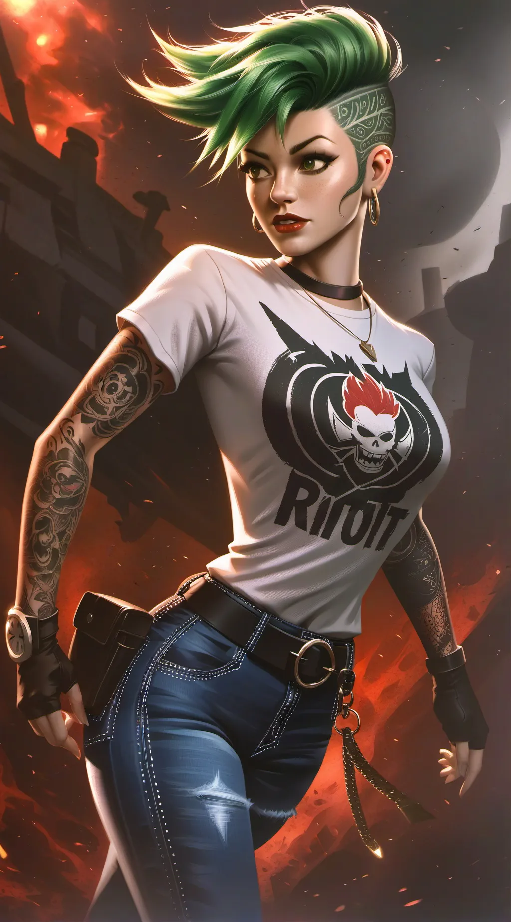 ai character: Rhonda background