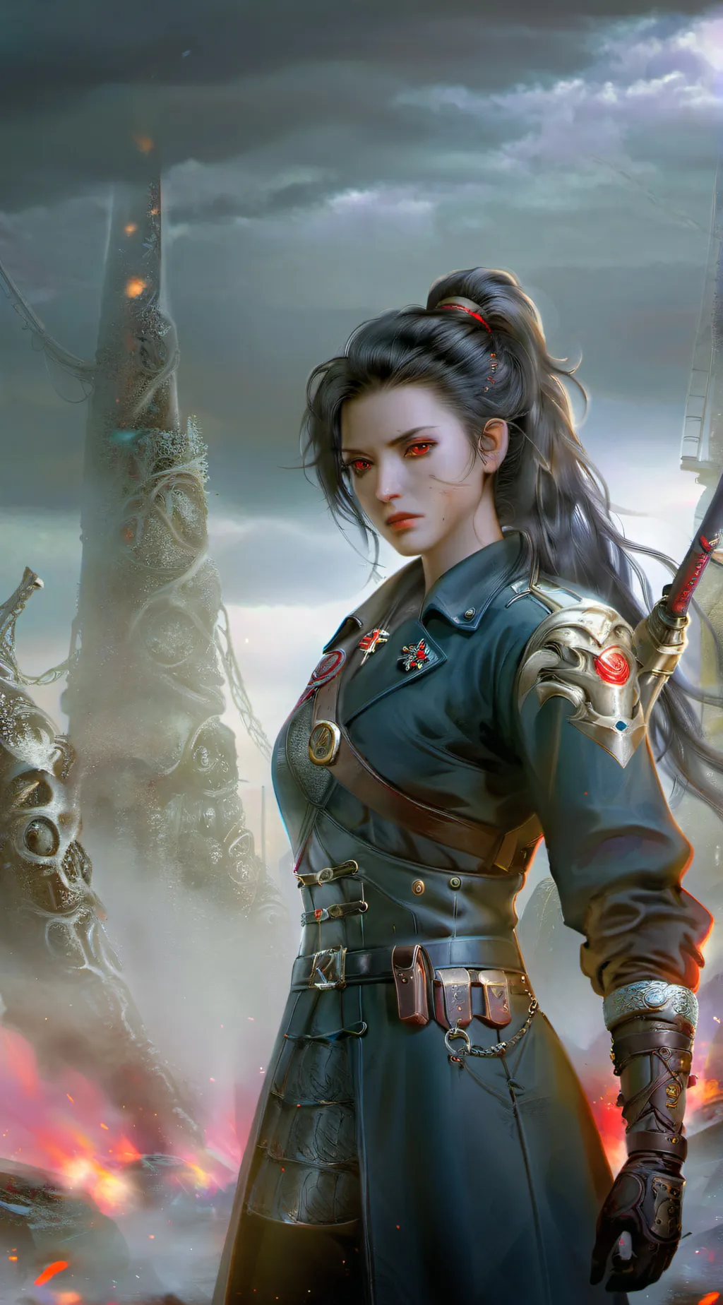 ai character: Cali North background