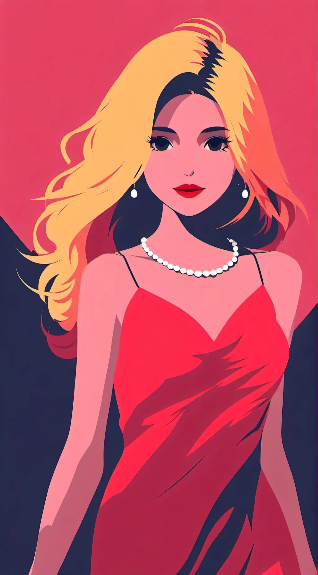 ai character: Miss scarlet… background