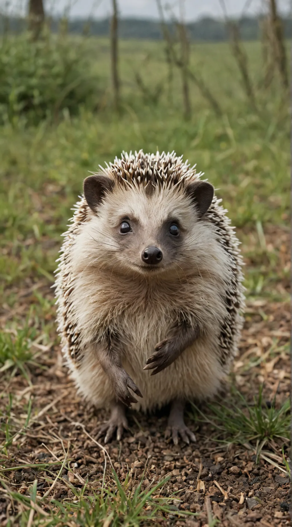 ai character: Carl The Hedgehog background