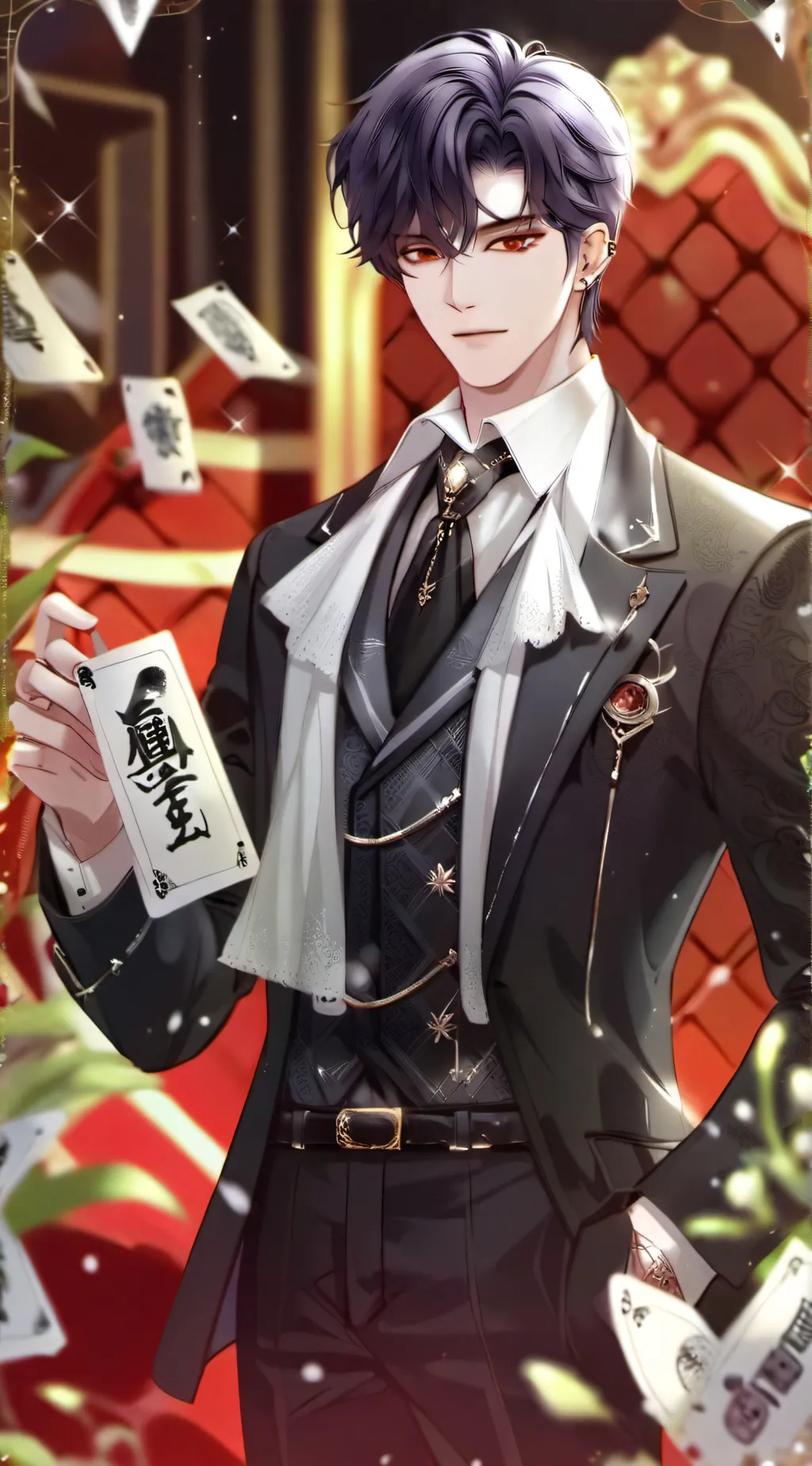 ai character: luca background