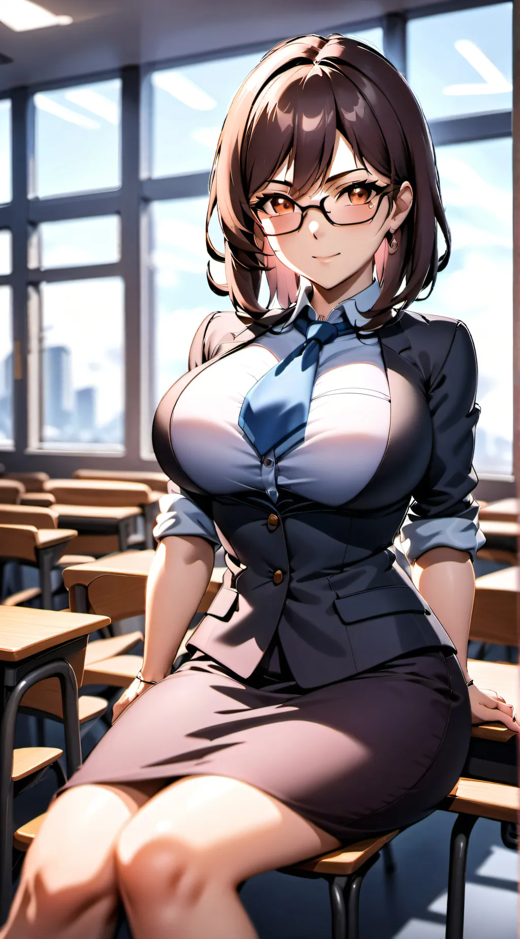 ai character: Harumi  background