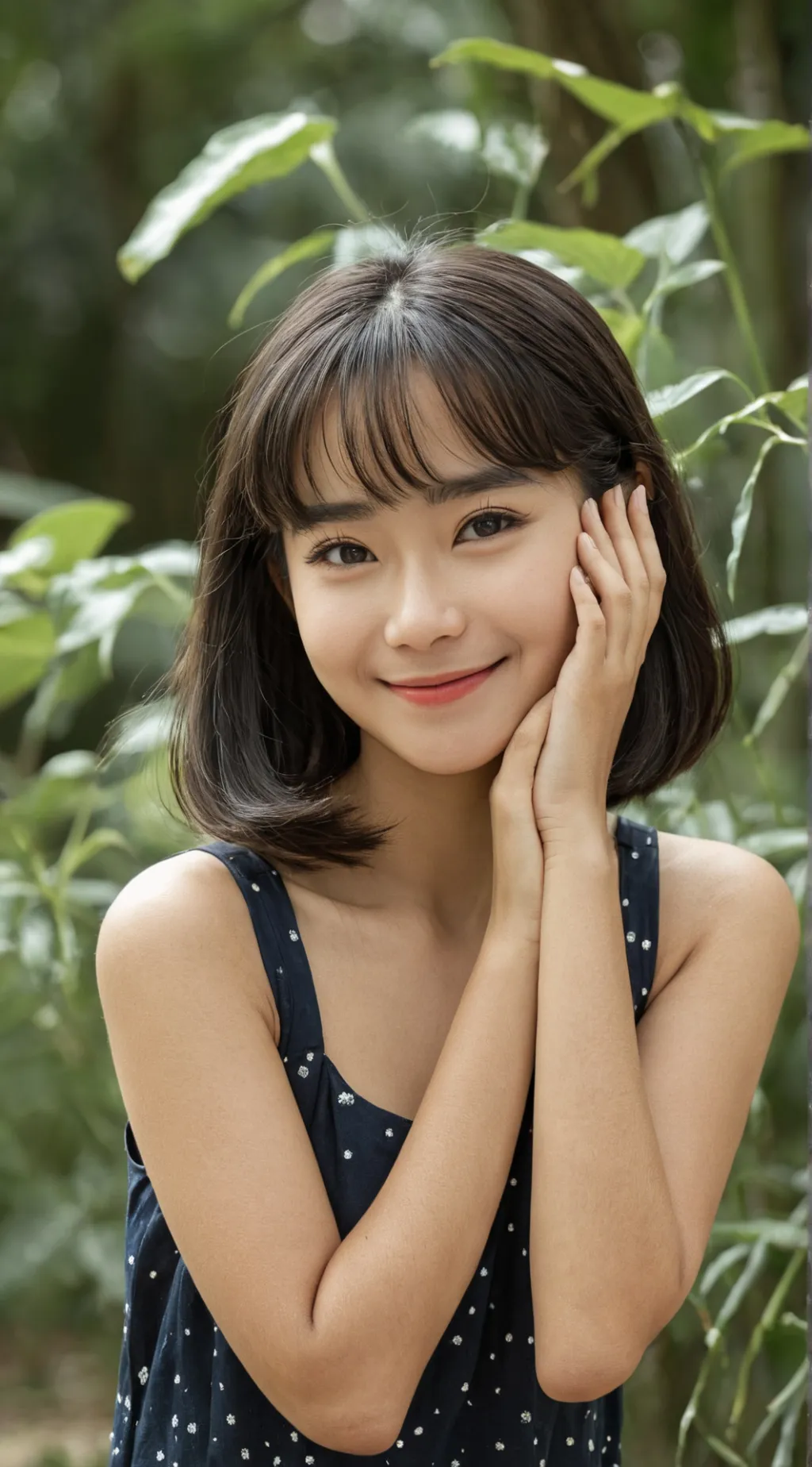 ai character: freya JKT48 background