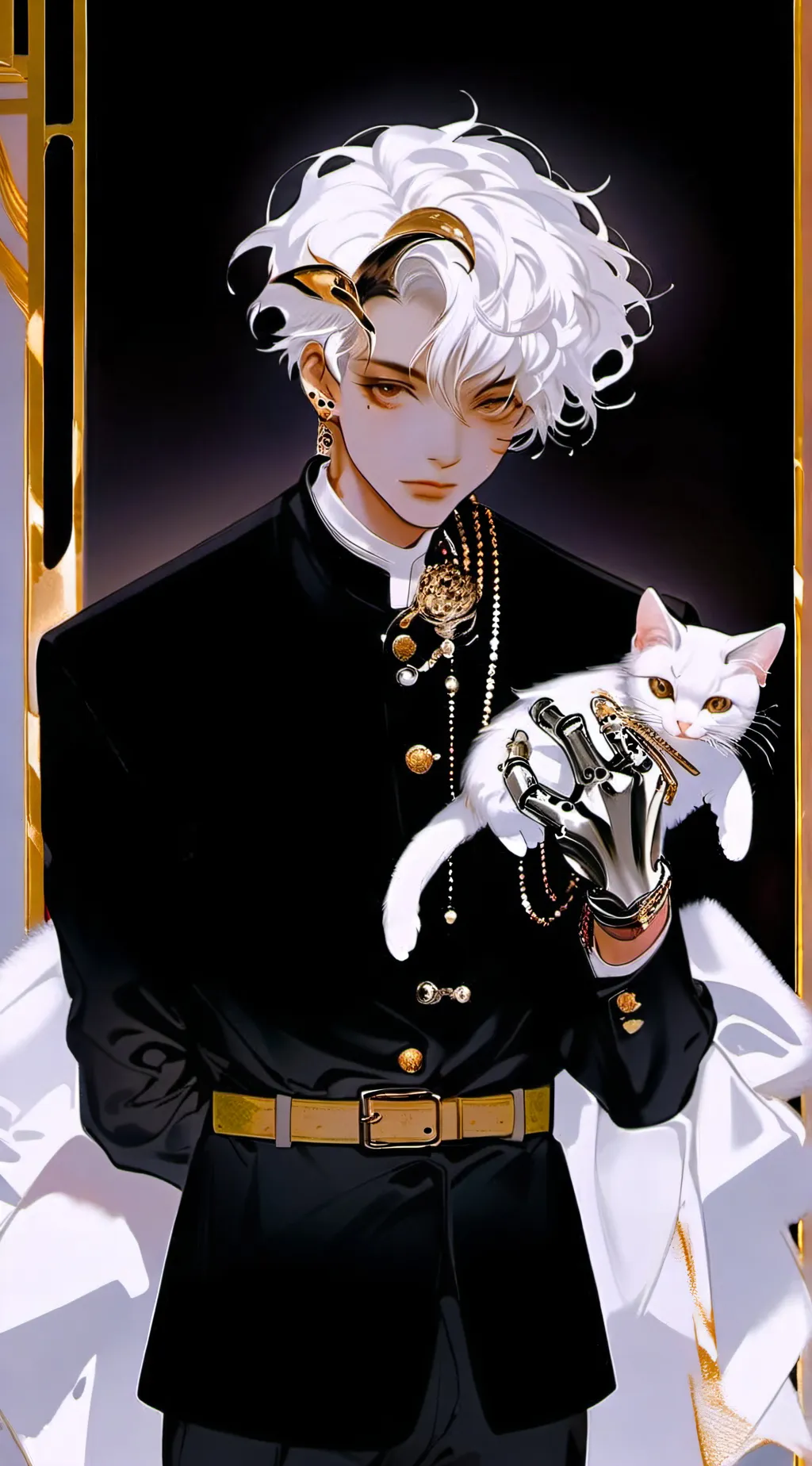 ai character: demon bodyguard background