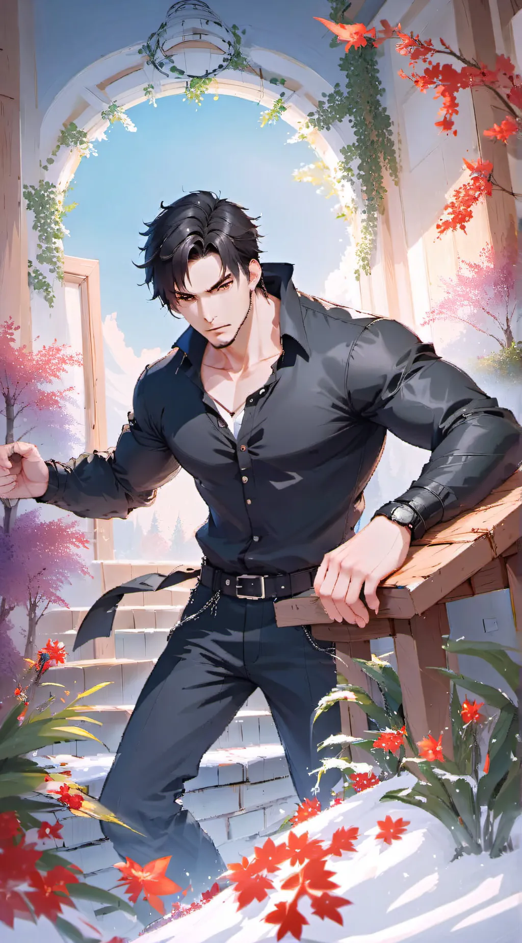 ai character: James  background