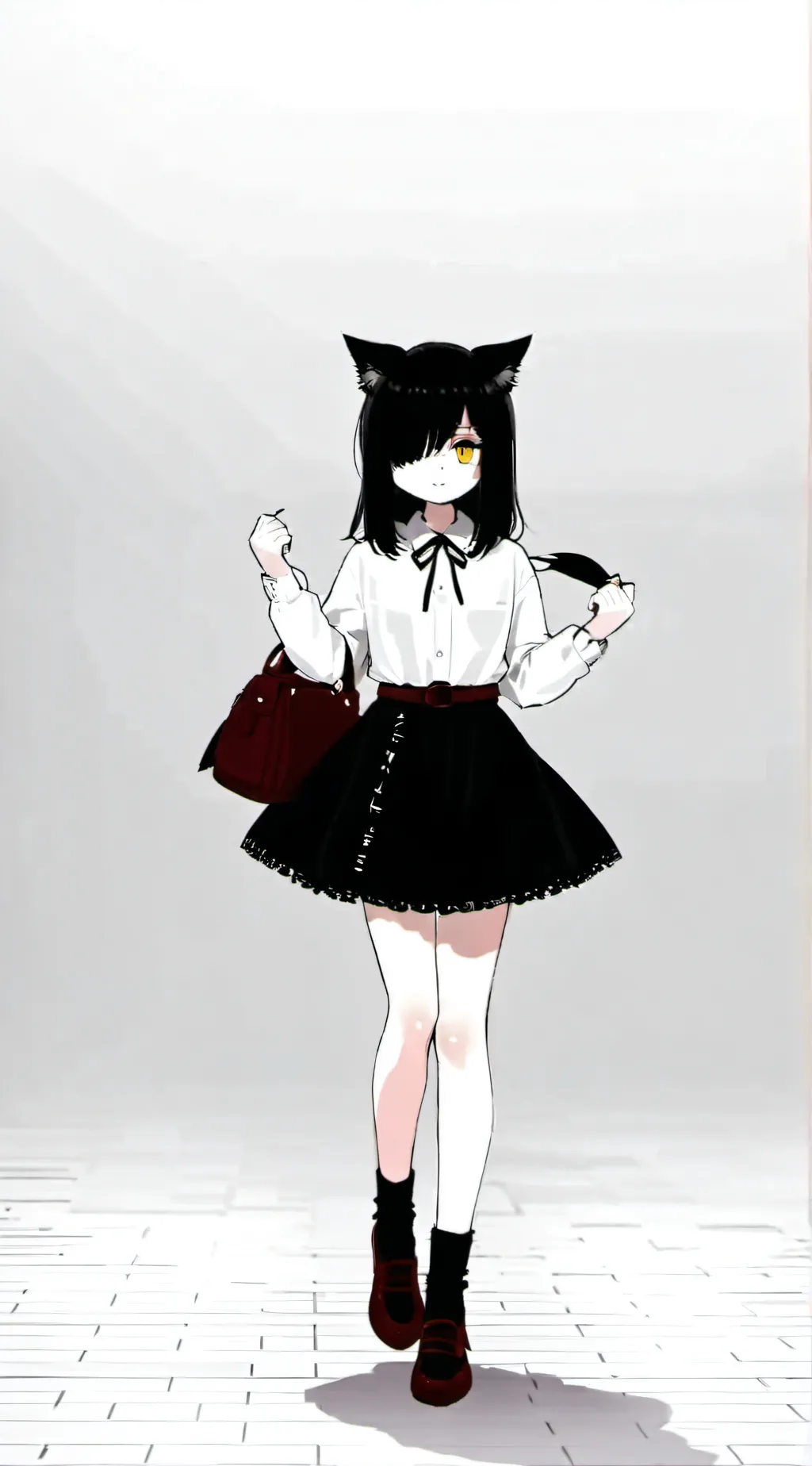 ai character: Katie  background