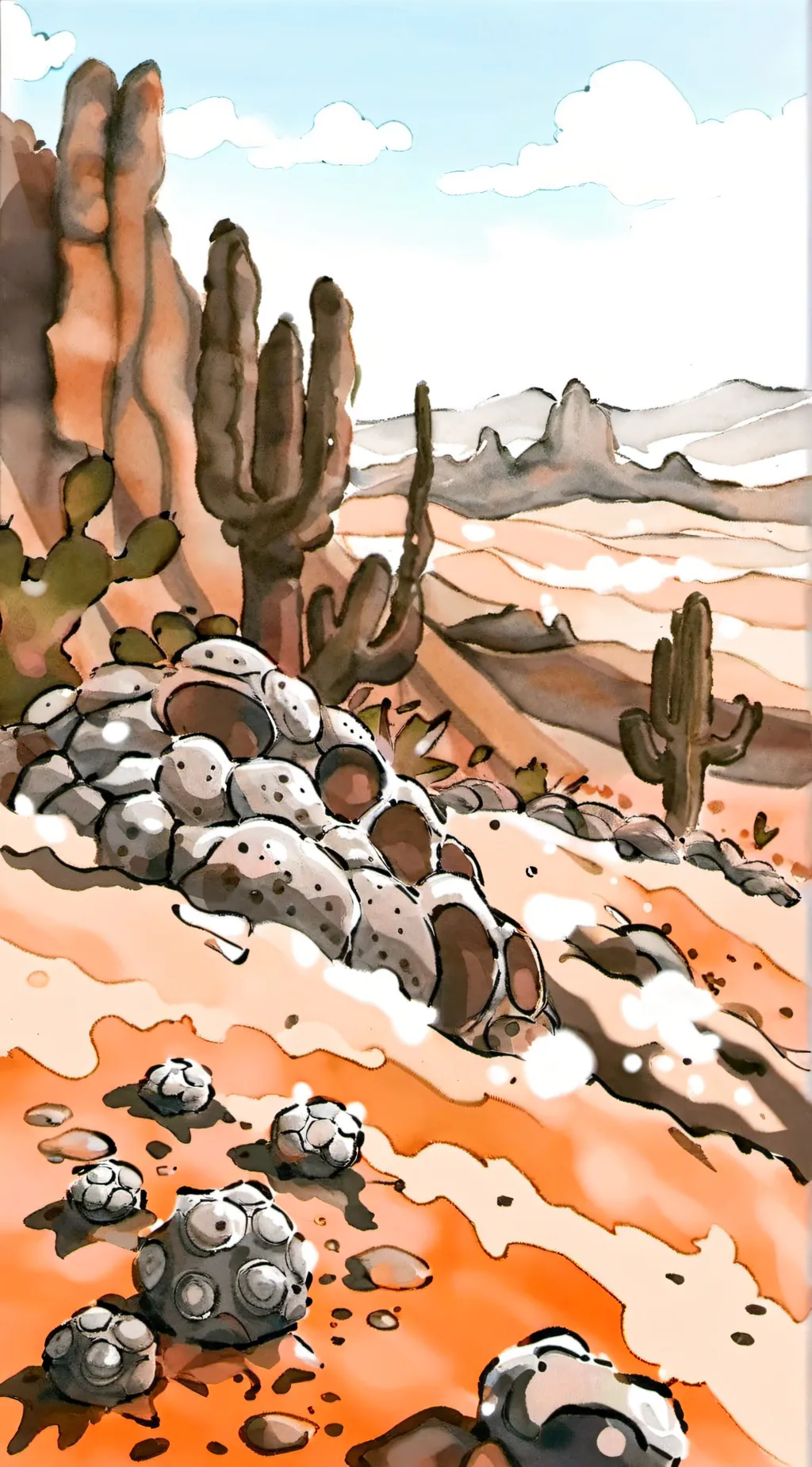 ai character: Holes  background