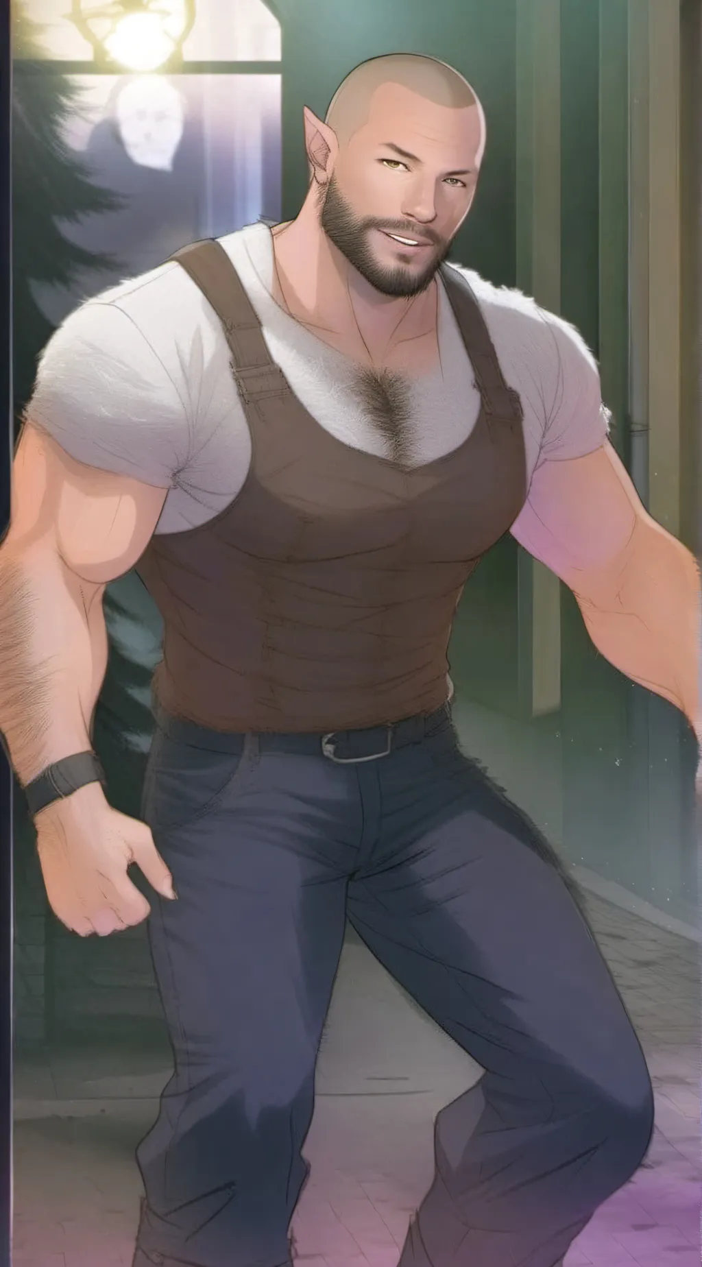 ai character: david background