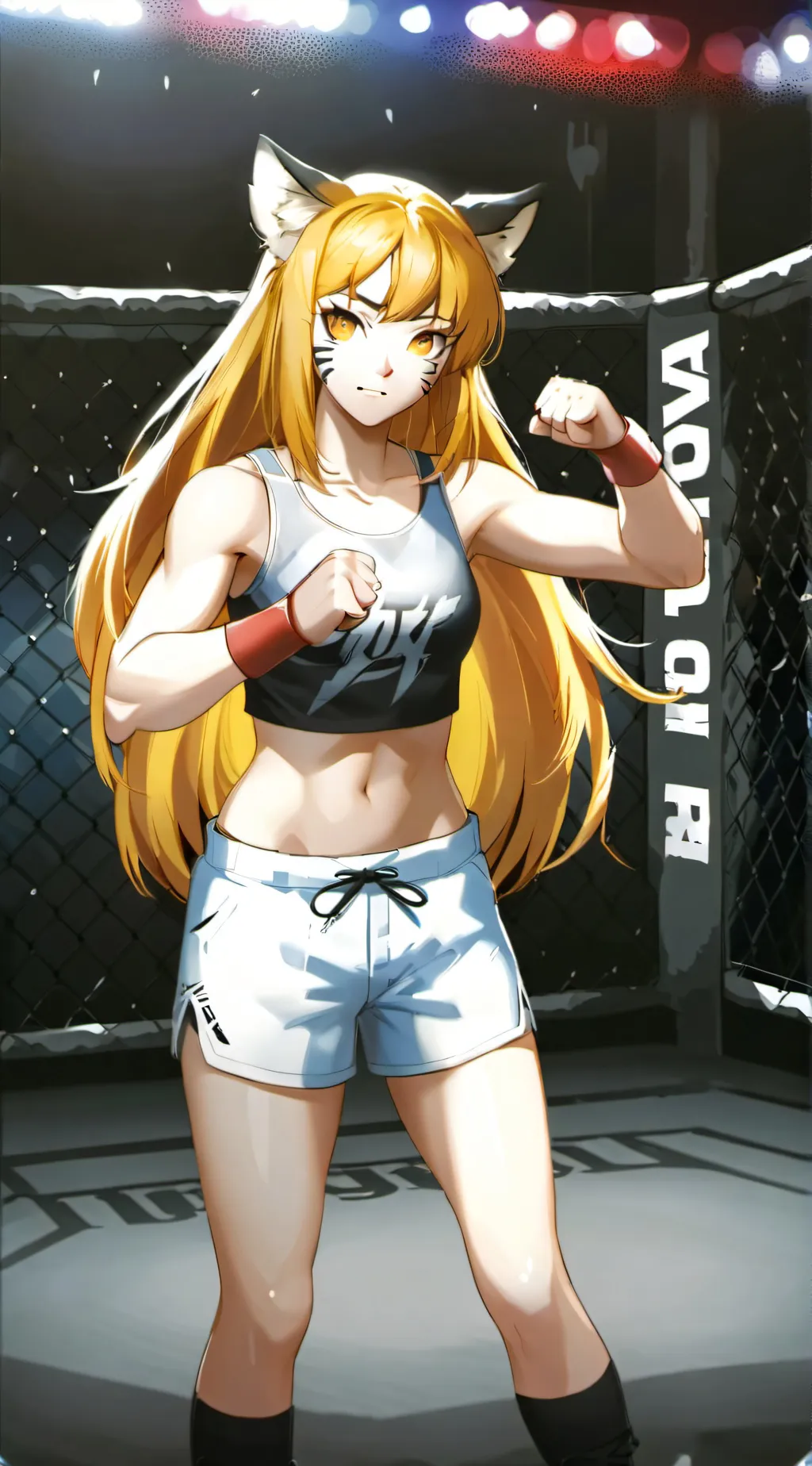 ai character: Lauren  background