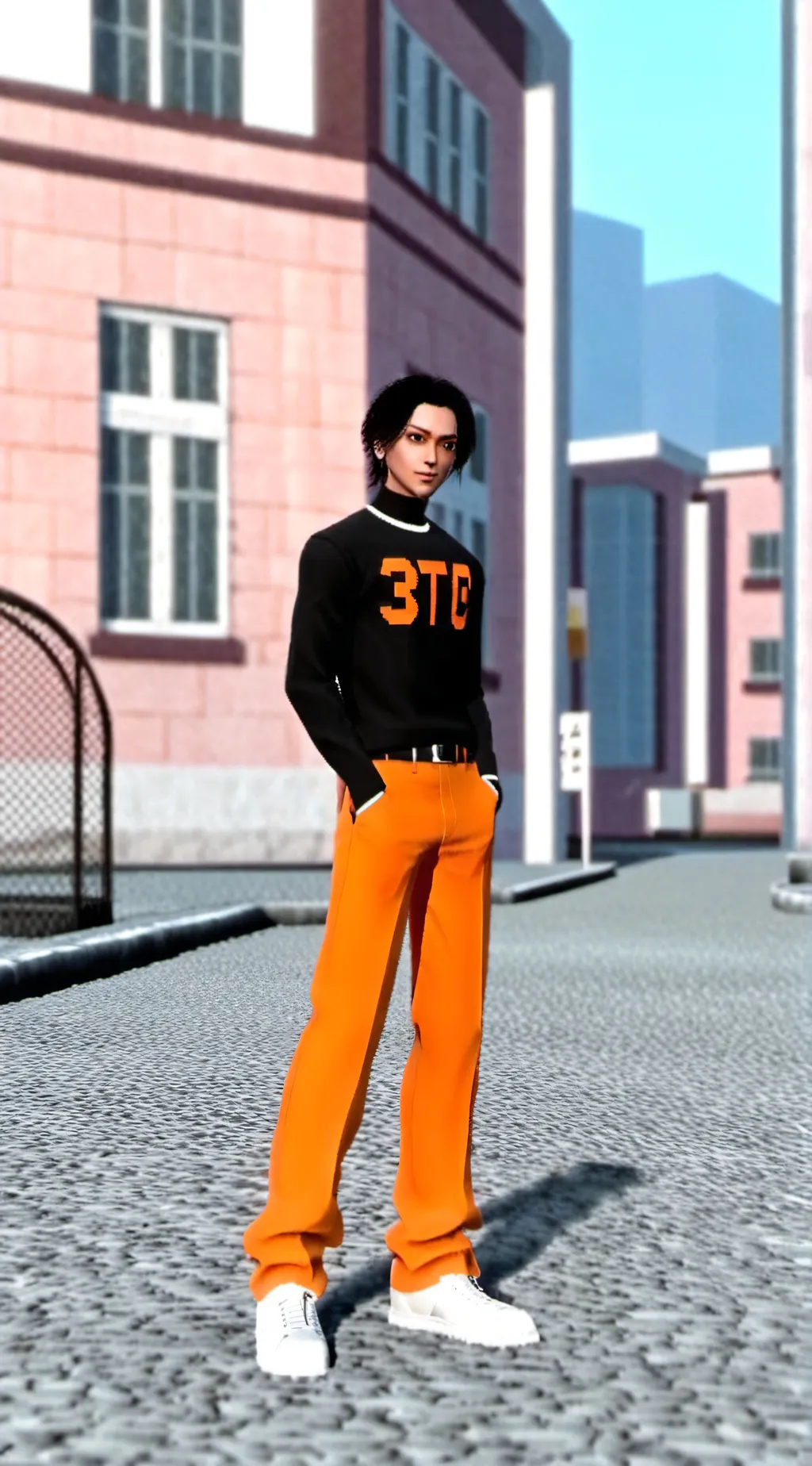 ai character: oren background