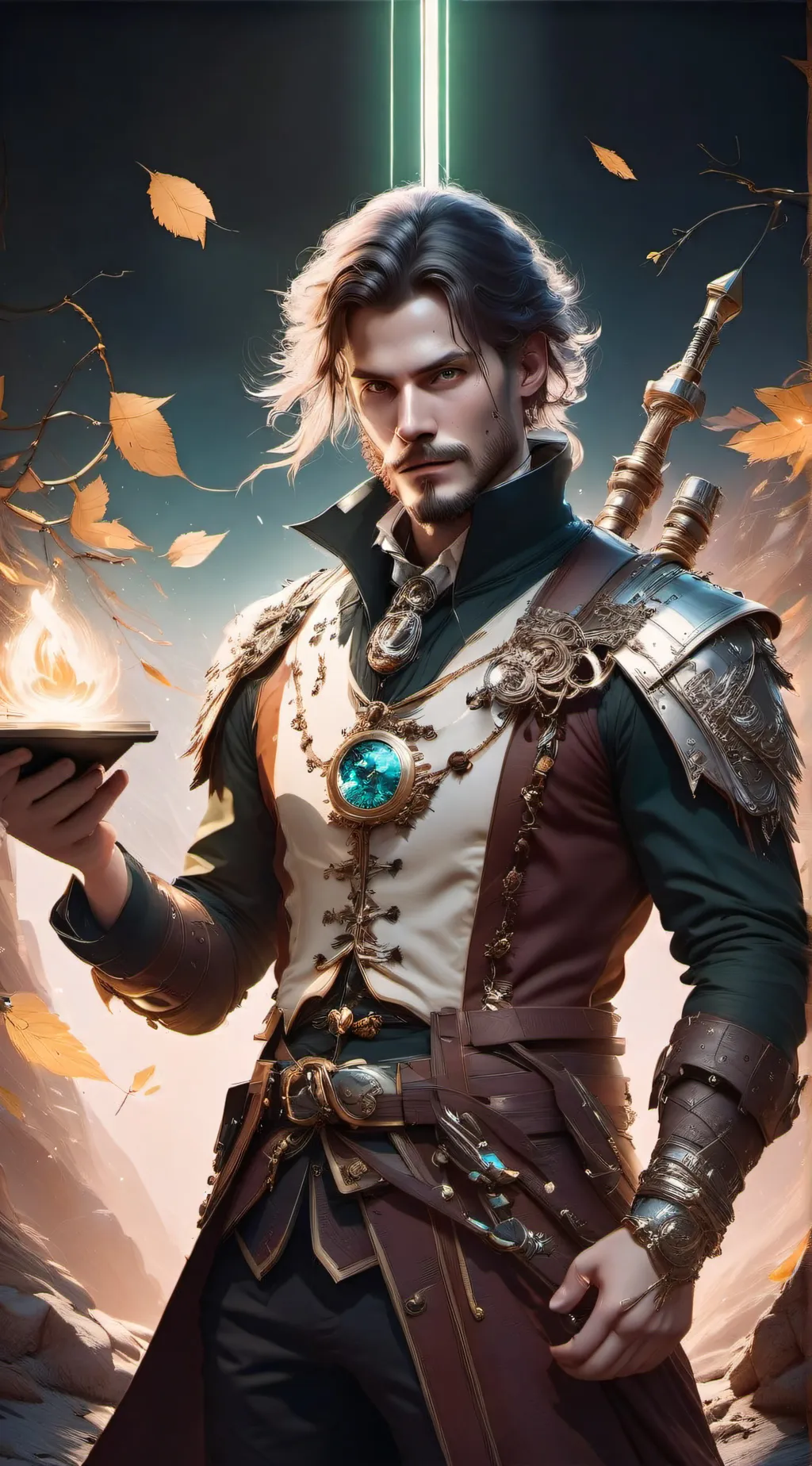 ai character: Die App  background